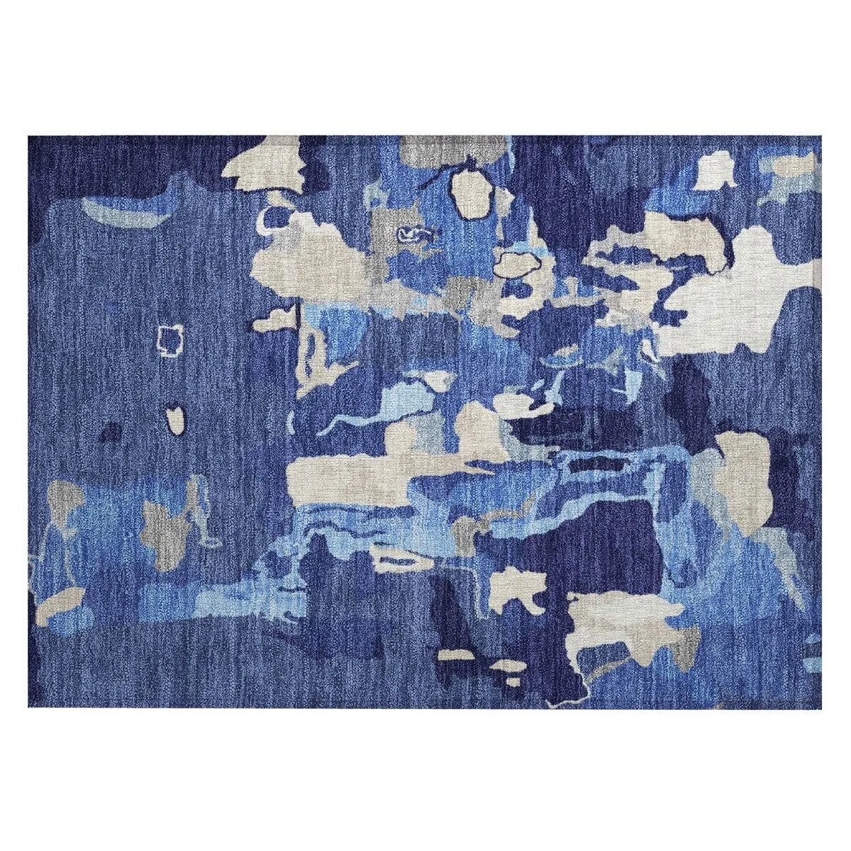 Machine Washable Indoor/ Outdoor Abstract Glam Chantille Rug
