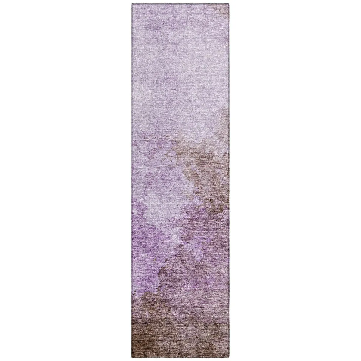 Machine Washable Indoor/ Outdoor Abstract Modern Chantille Rug