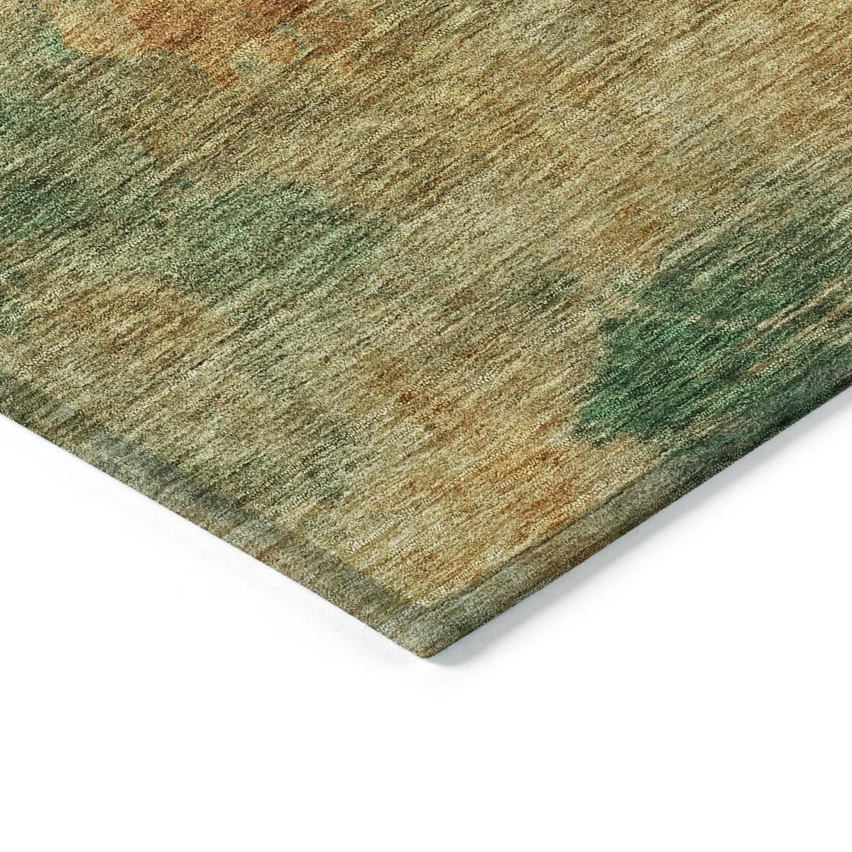 Machine Washable Indoor/ Outdoor Abstract Modern Chantille Rug