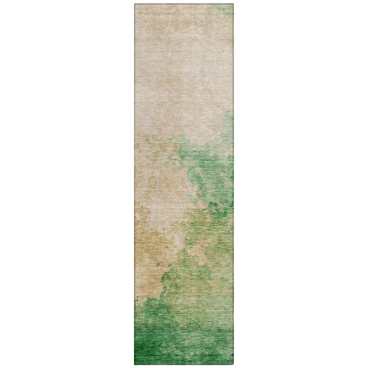 Machine Washable Indoor/ Outdoor Abstract Modern Chantille Rug