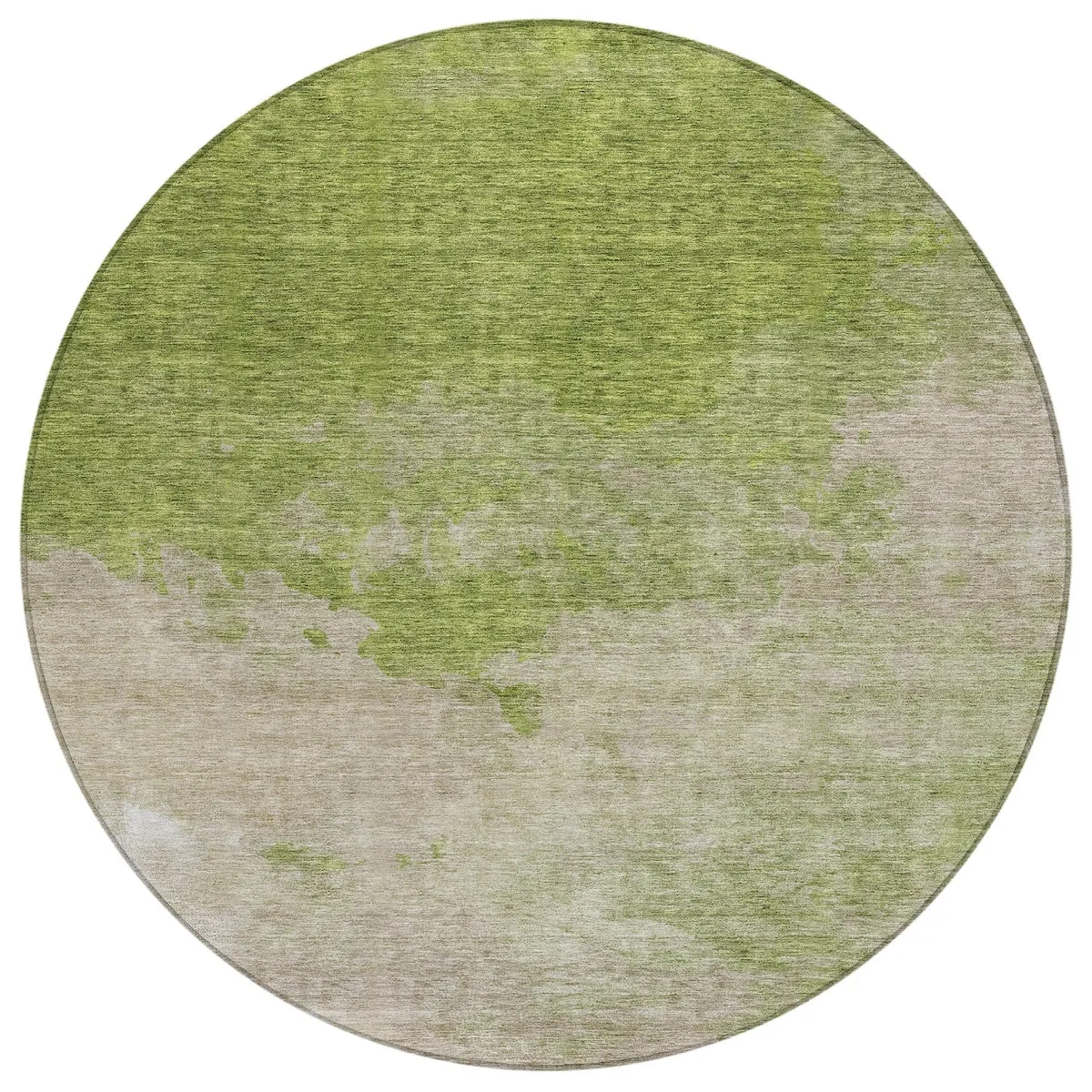 Machine Washable Indoor/ Outdoor Abstract Modern Chantille Rug