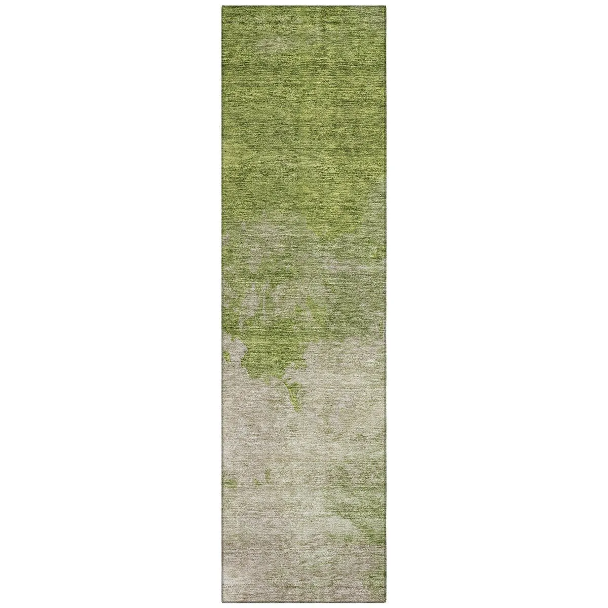 Machine Washable Indoor/ Outdoor Abstract Modern Chantille Rug