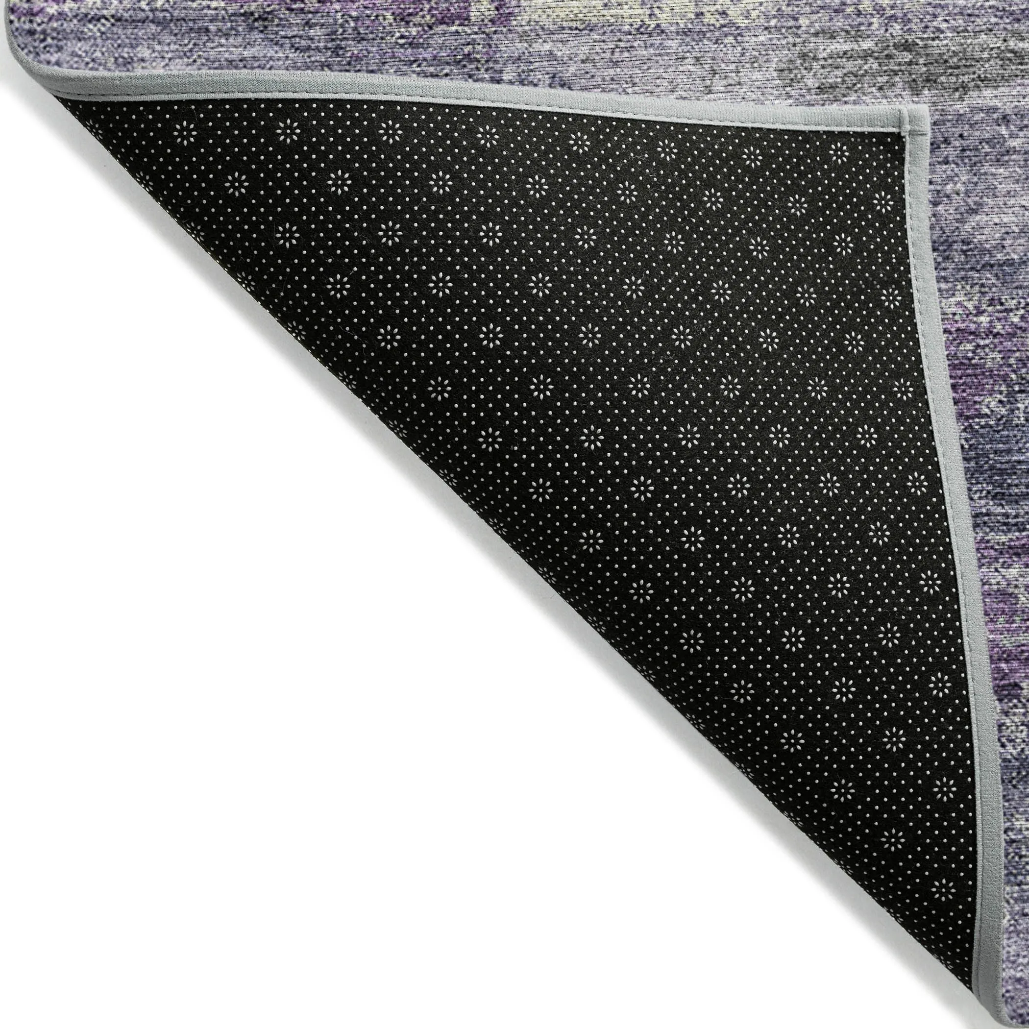 Machine Washable Indoor/ Outdoor Abstract Modern Chantille Rug