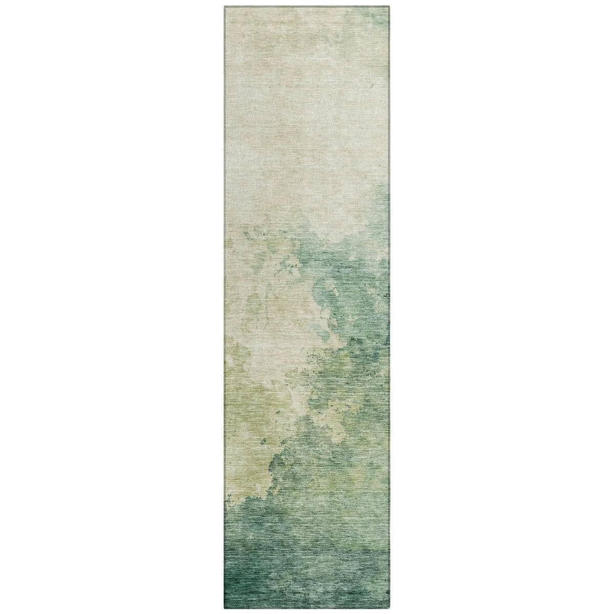 Machine Washable Indoor/ Outdoor Abstract Modern Chantille Rug