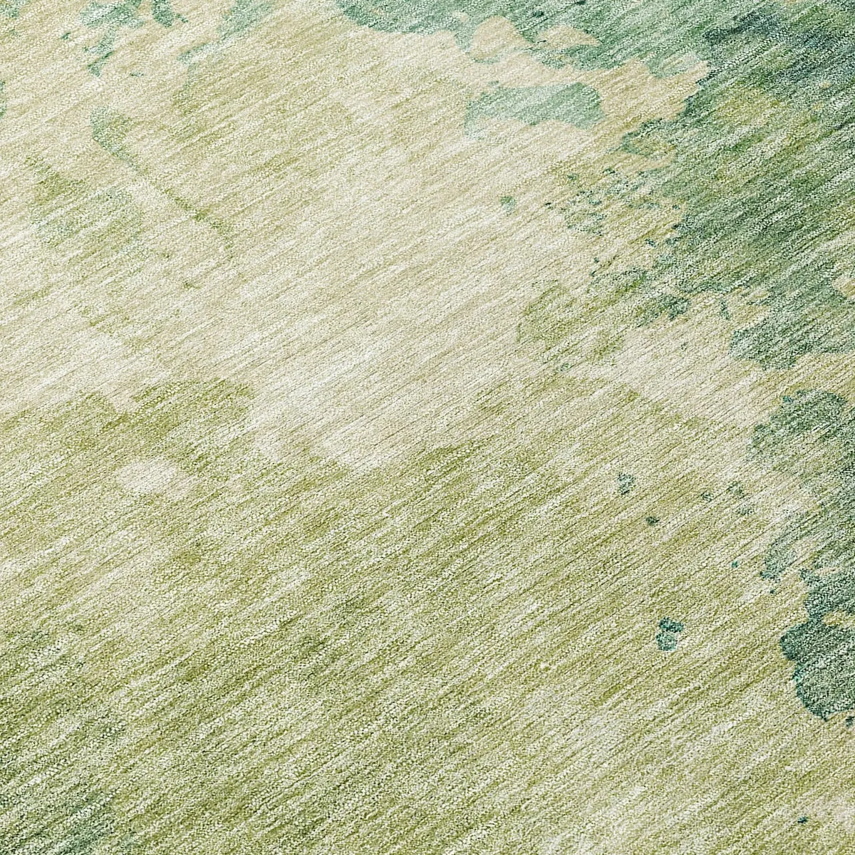 Machine Washable Indoor/ Outdoor Abstract Modern Chantille Rug
