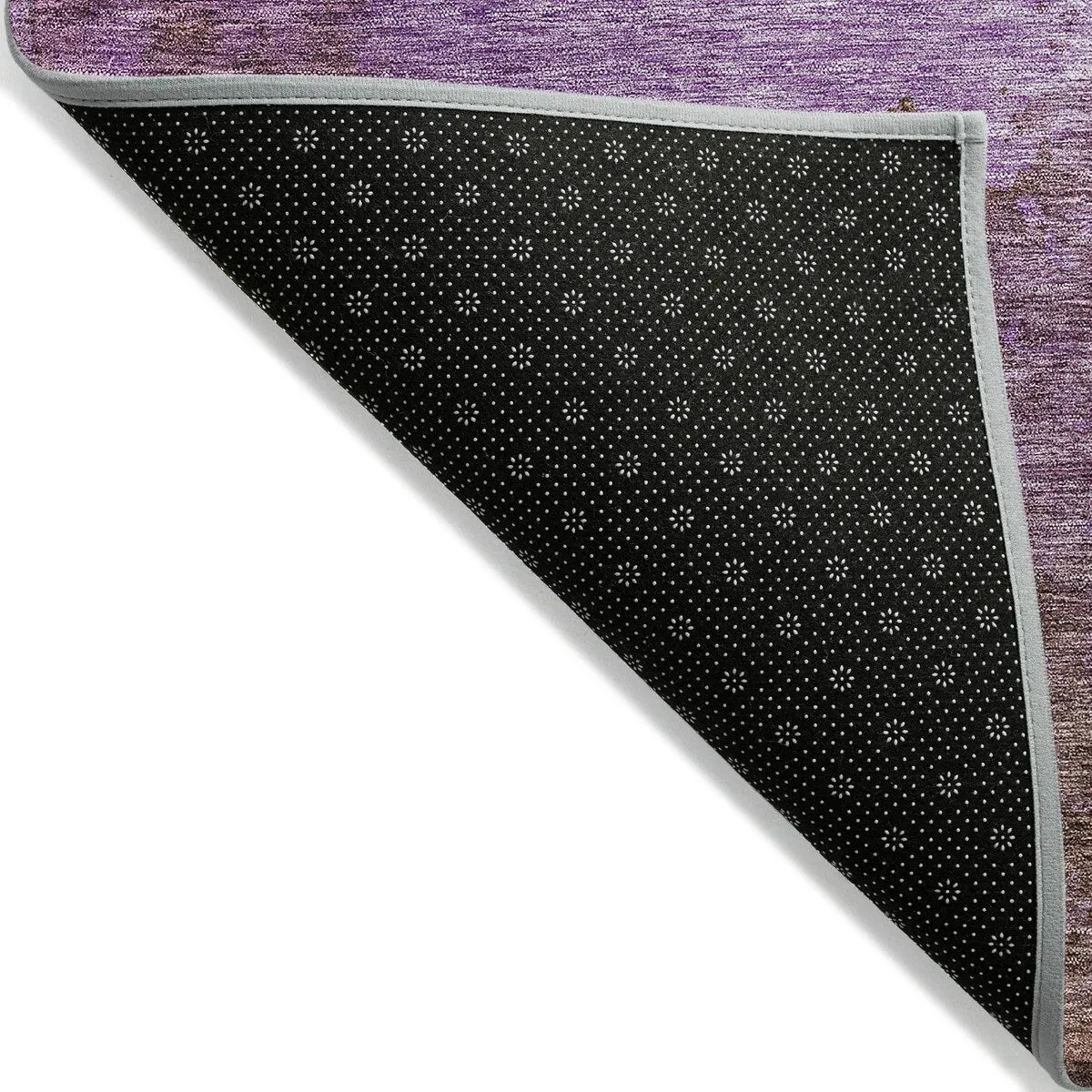 Machine Washable Indoor/ Outdoor Abstract Modern Chantille Rug