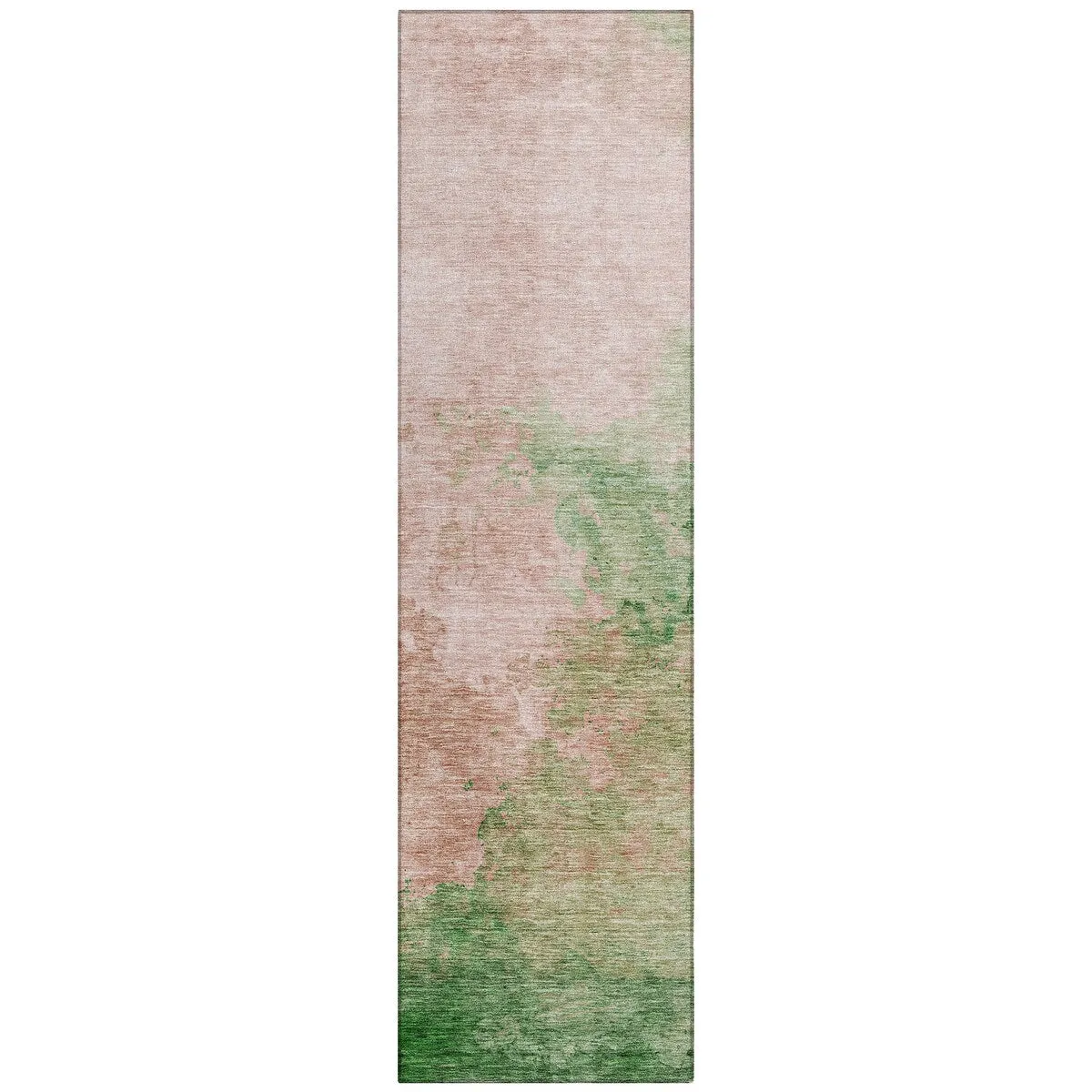 Machine Washable Indoor/ Outdoor Abstract Modern Chantille Rug