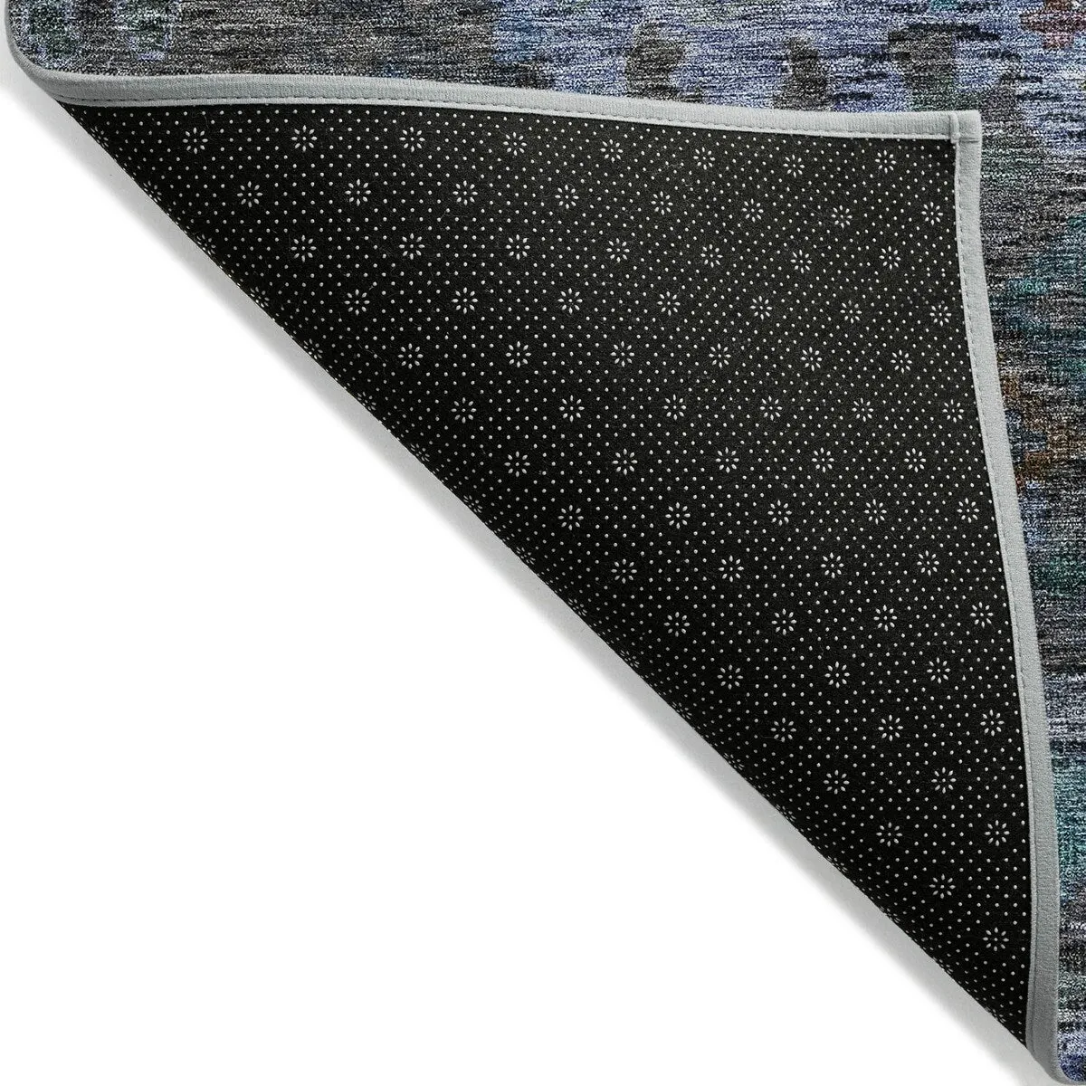 Machine Washable Indoor/ Outdoor Boho Moroccan Chantille Rug
