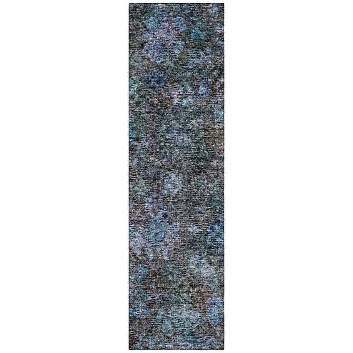 Machine Washable Indoor/ Outdoor Boho Moroccan Chantille Rug