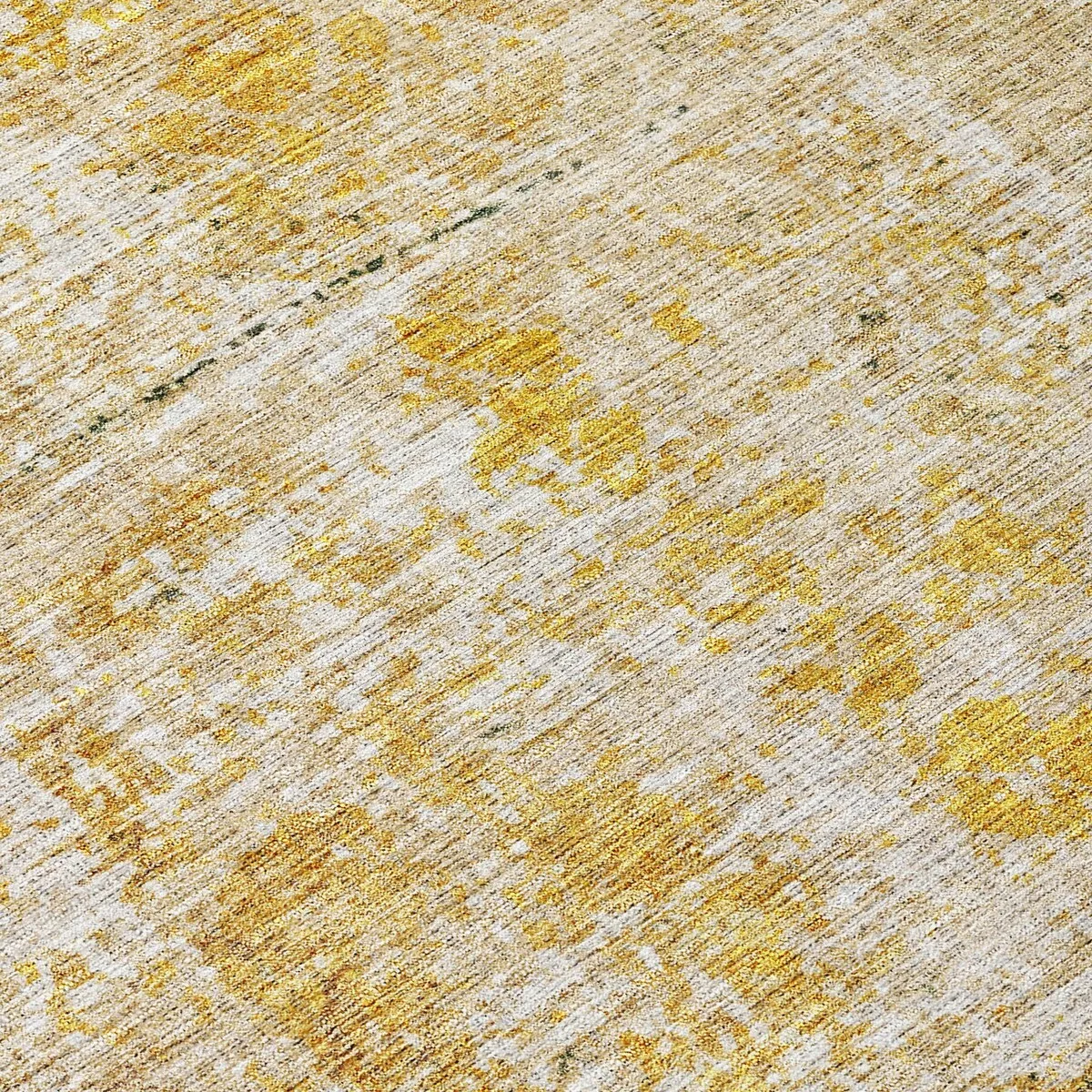 Machine Washable Indoor/ Outdoor Boho Moroccan Chantille Rug