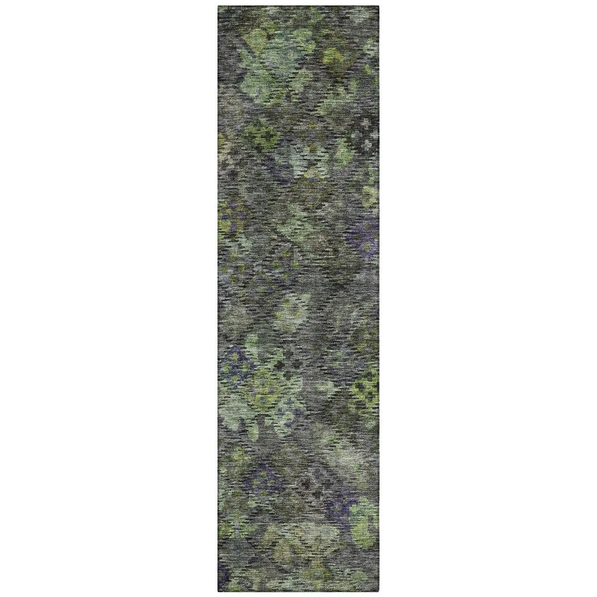 Machine Washable Indoor/ Outdoor Boho Moroccan Chantille Rug