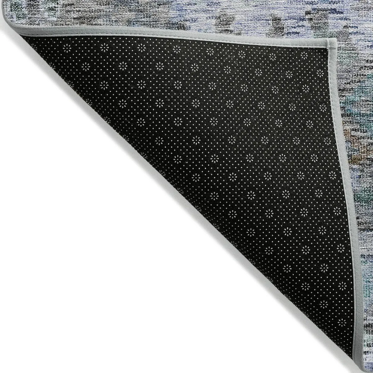 Machine Washable Indoor/ Outdoor Boho Moroccan Chantille Rug