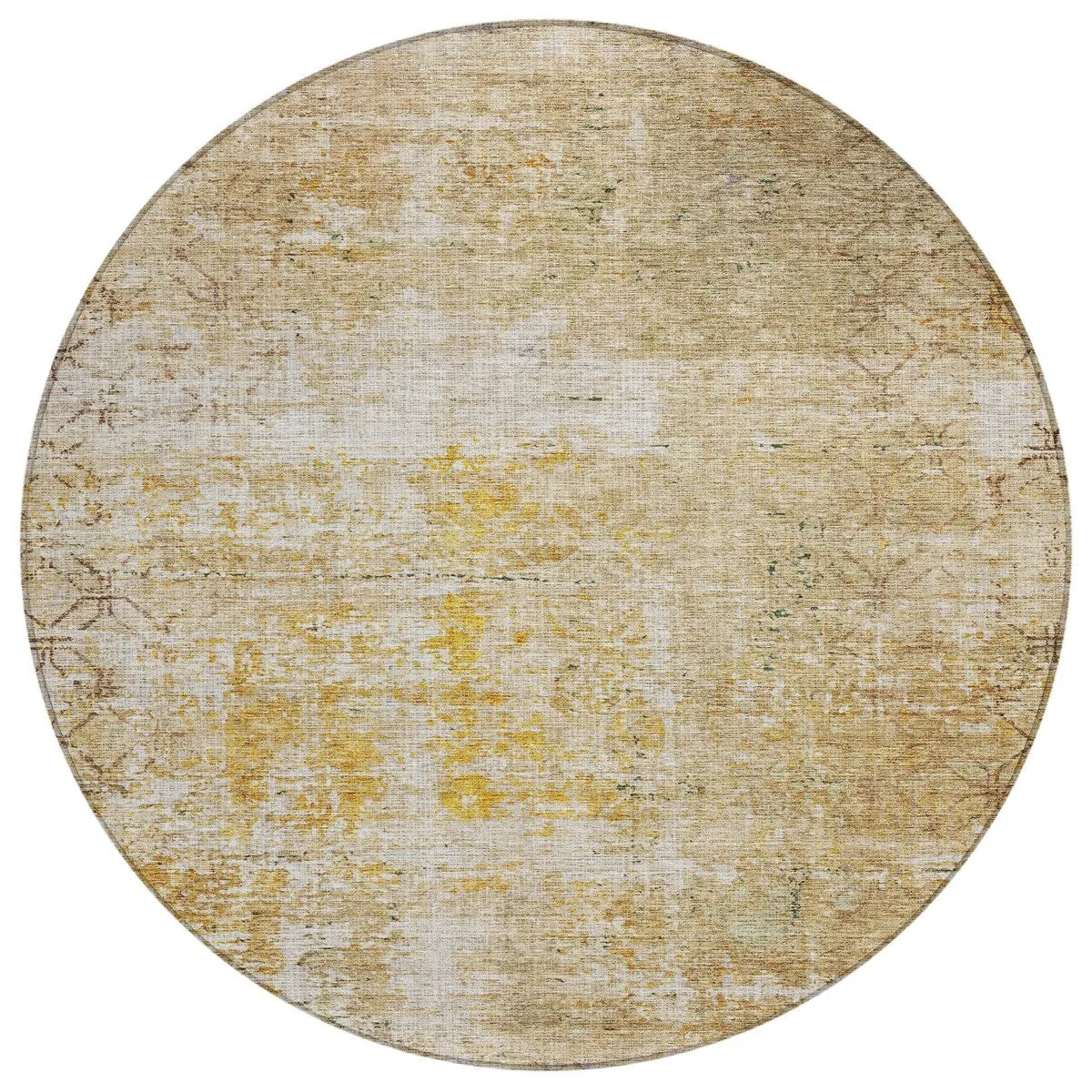 Machine Washable Indoor/ Outdoor Boho Moroccan Chantille Rug