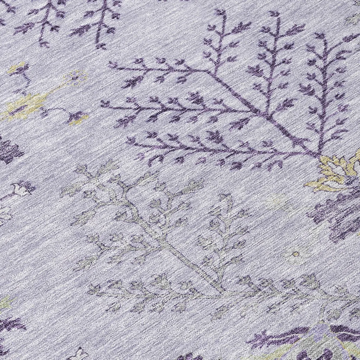 Machine Washable Indoor/ Outdoor Boho Traditional Chantille Rug
