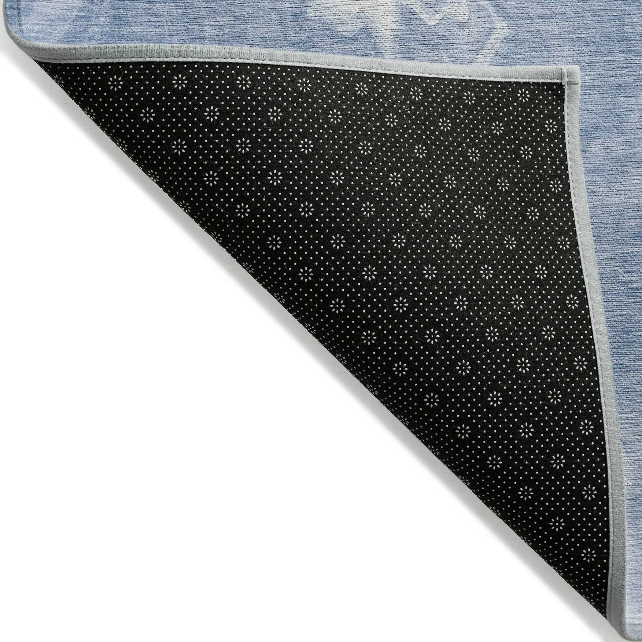 Machine Washable Indoor/ Outdoor Chantille Abstract Motion Rug