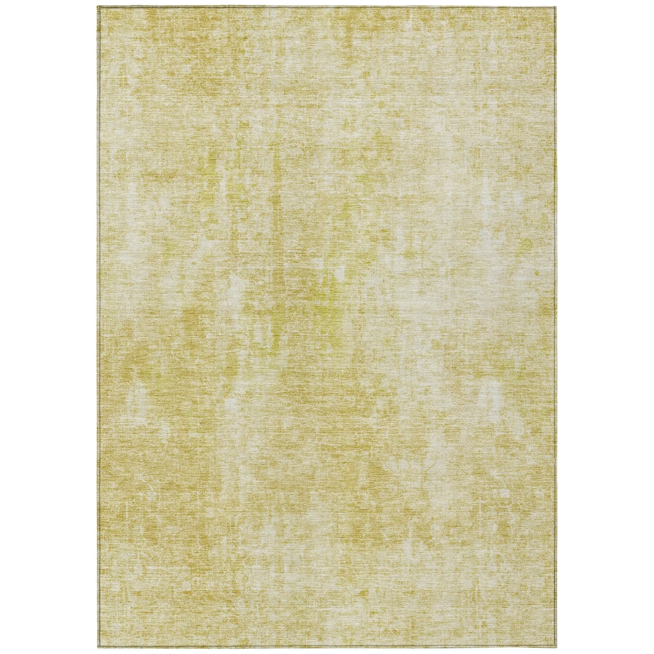 Machine Washable Indoor/ Outdoor Chantille Abstract Solid Rug
