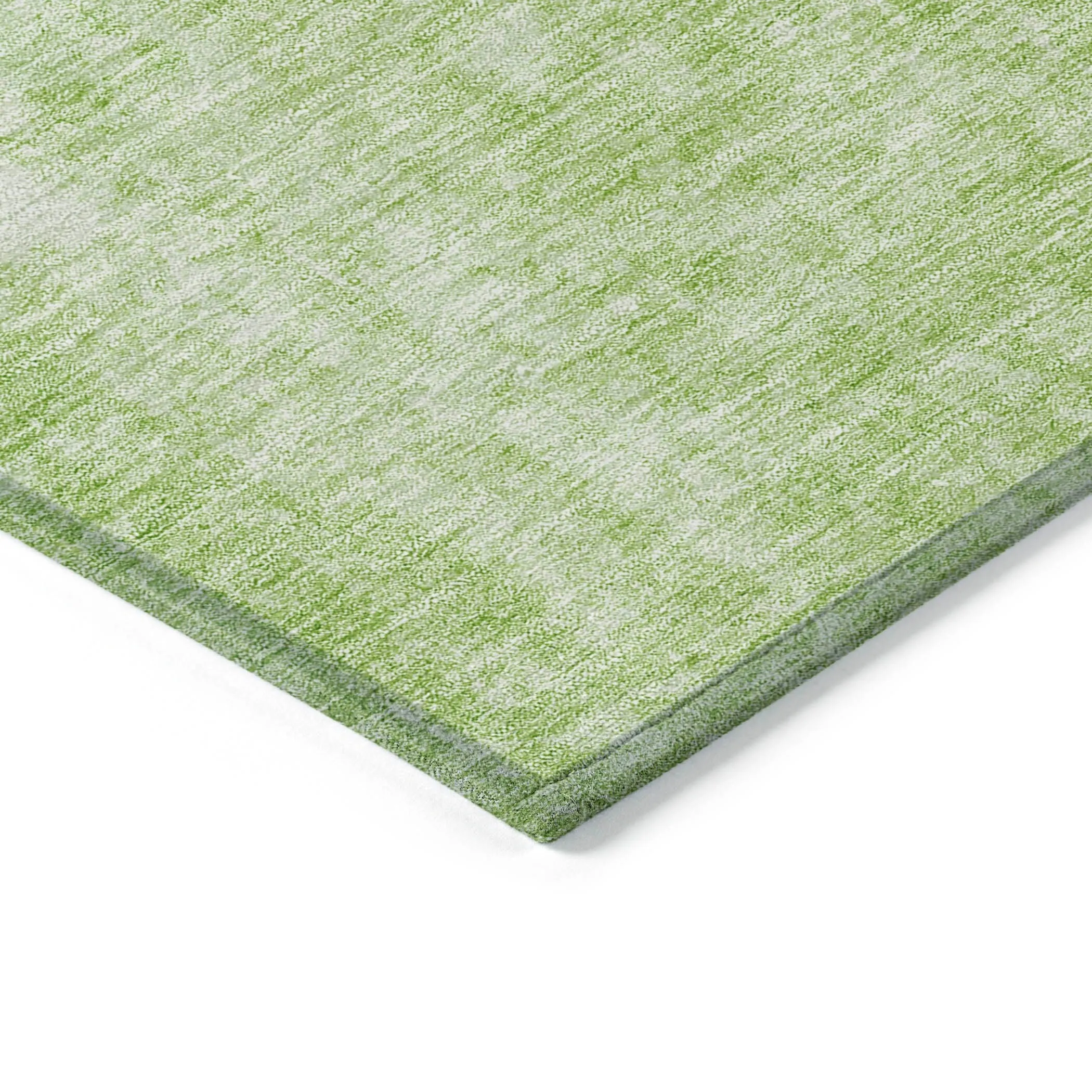 Machine Washable Indoor/ Outdoor Chantille Abstract Solid Rug