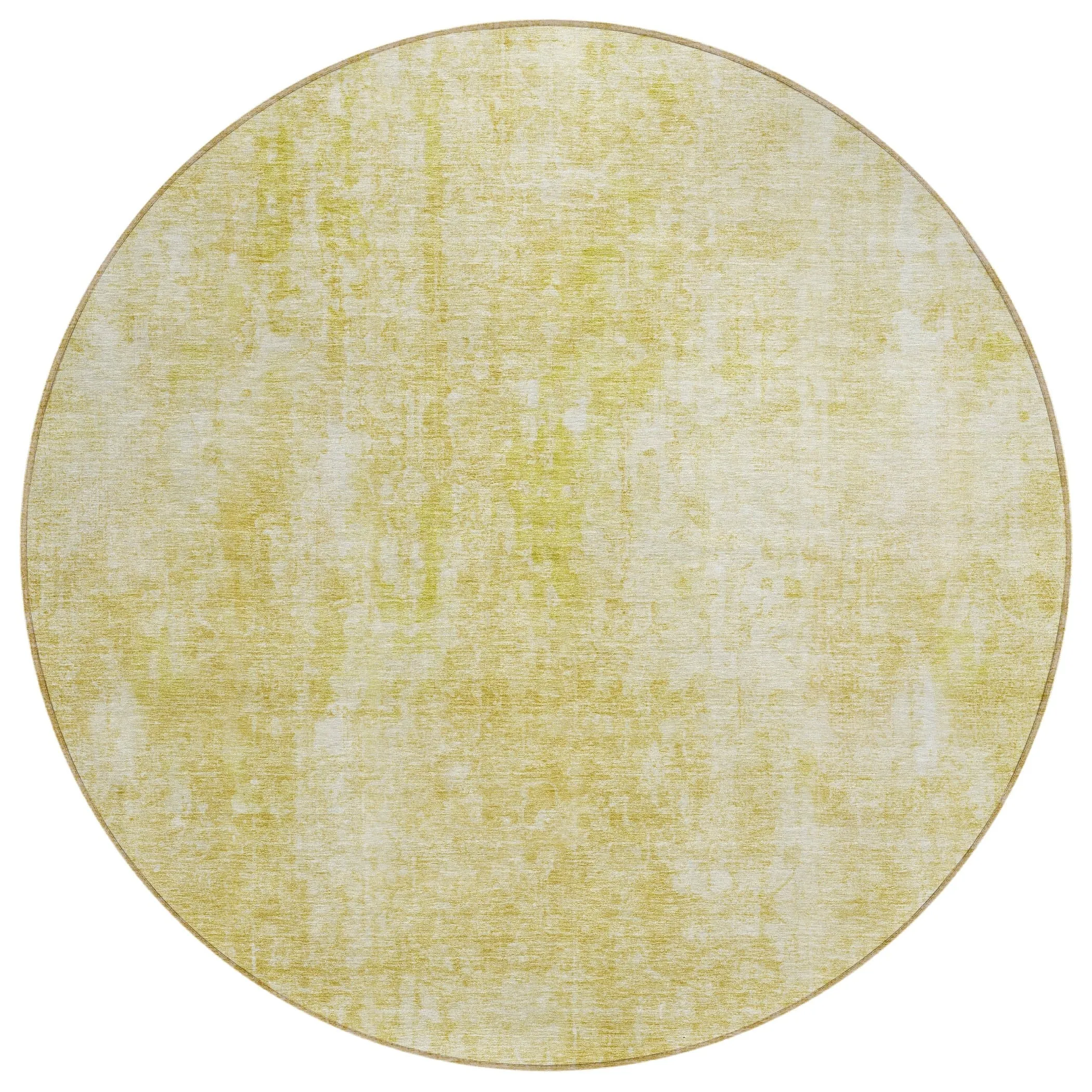 Machine Washable Indoor/ Outdoor Chantille Abstract Solid Rug