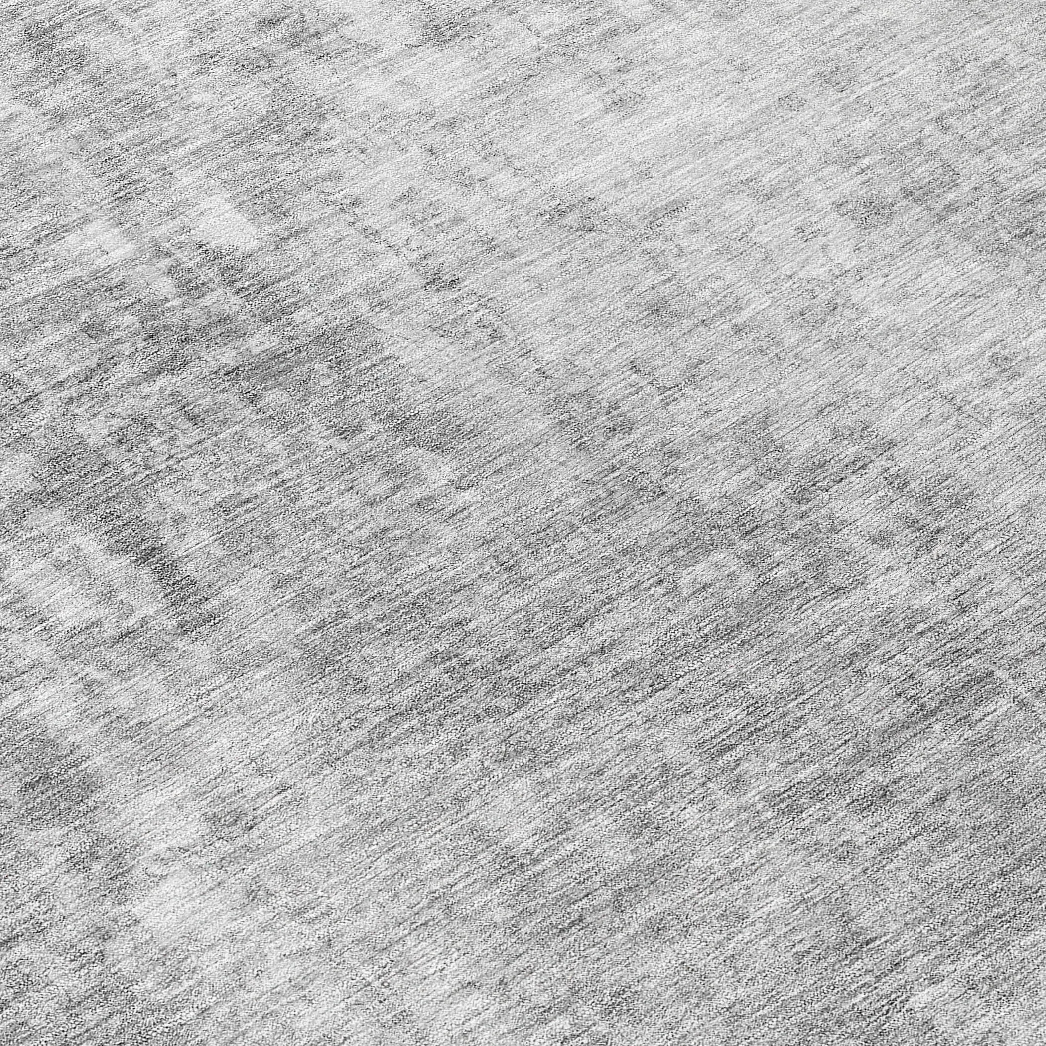 Machine Washable Indoor/ Outdoor Chantille Abstract Solid Rug