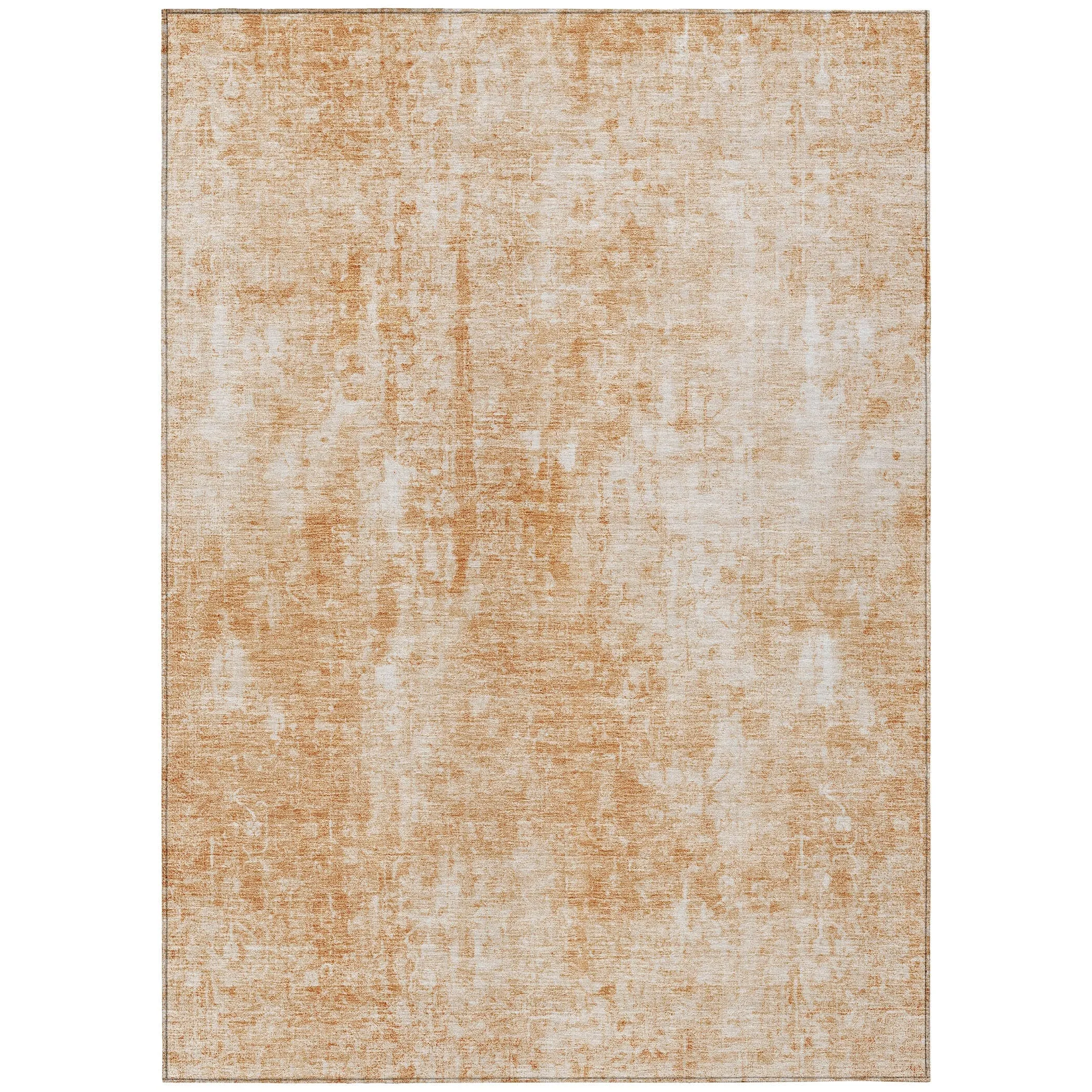 Machine Washable Indoor/ Outdoor Chantille Abstract Solid Rug