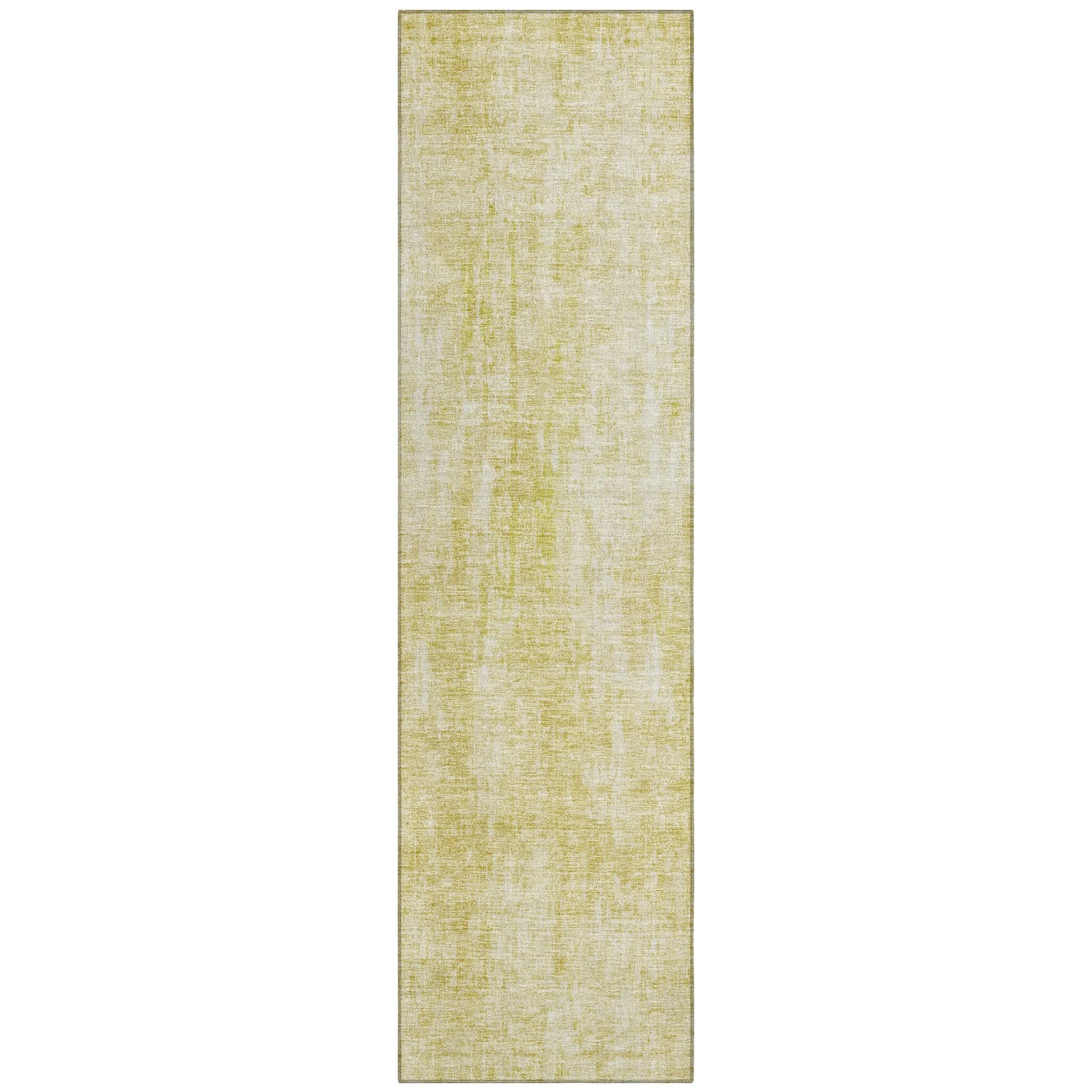 Machine Washable Indoor/ Outdoor Chantille Abstract Solid Rug