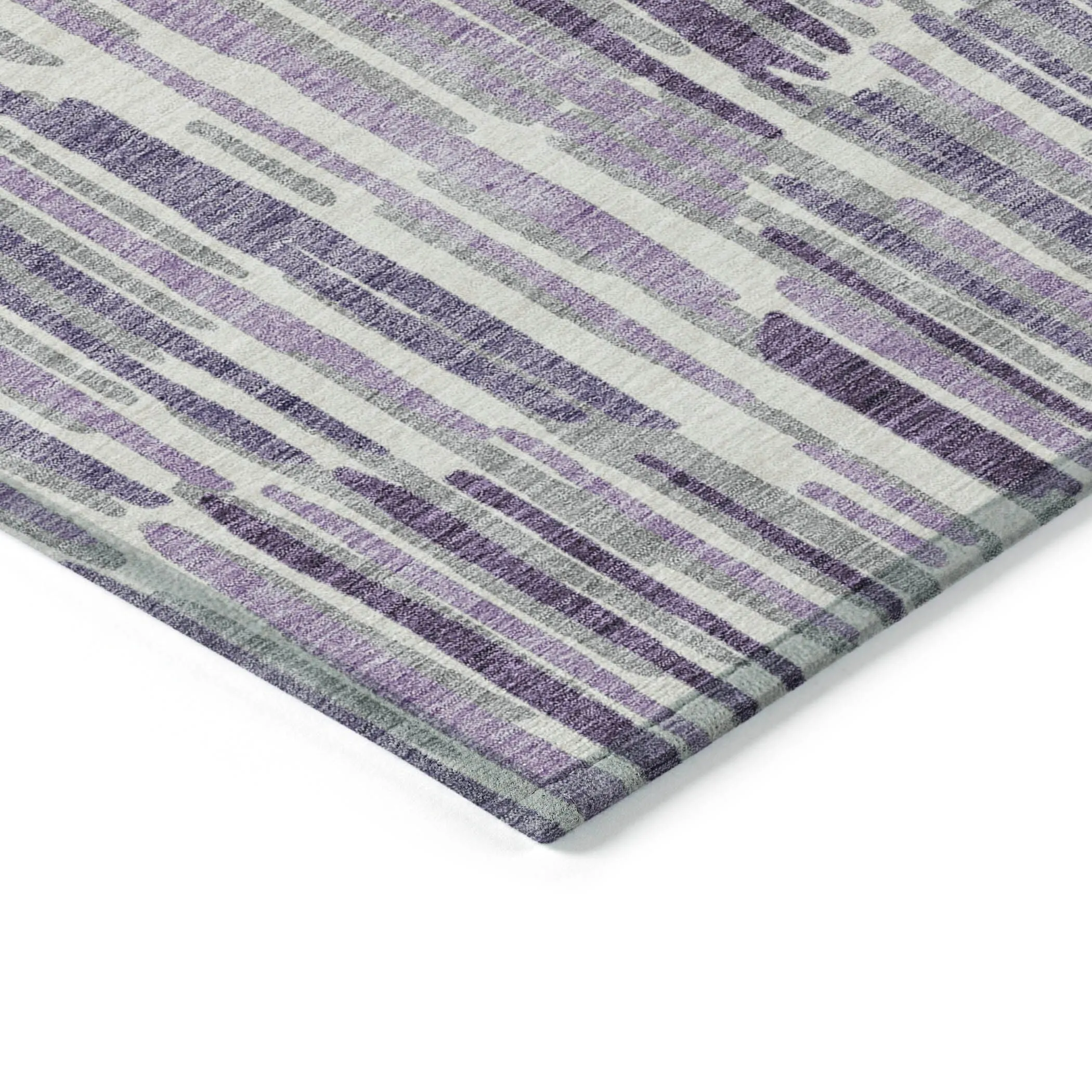 Machine Washable Indoor/ Outdoor Chantille Abstract Watercolor Rug
