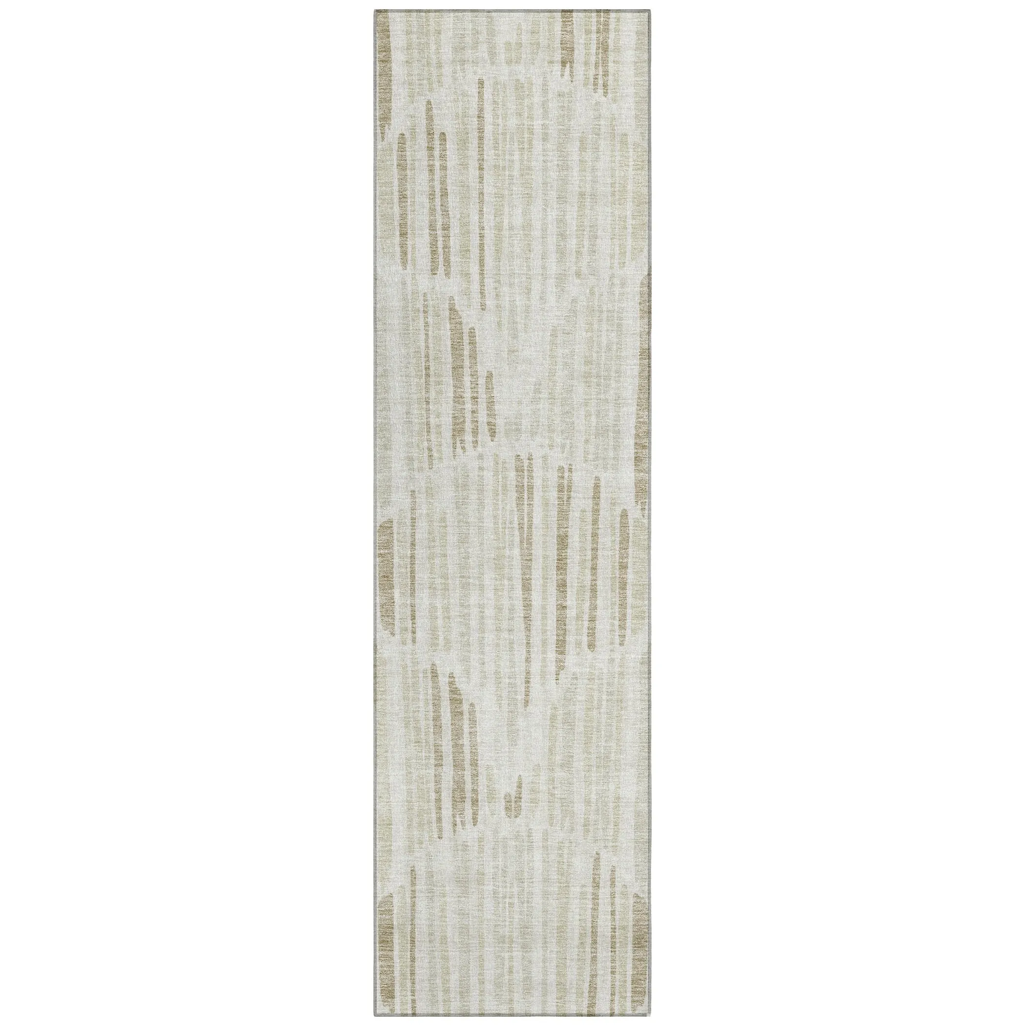 Machine Washable Indoor/ Outdoor Chantille Abstract Watercolor Rug