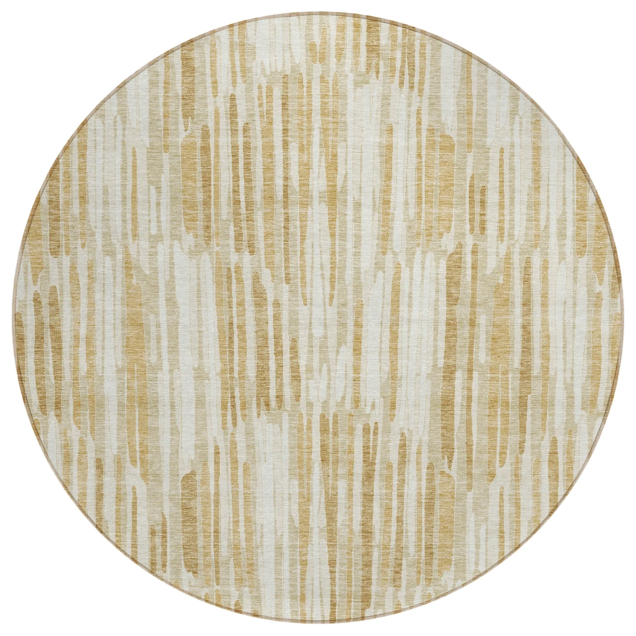 Machine Washable Indoor/ Outdoor Chantille Abstract Watercolor Rug