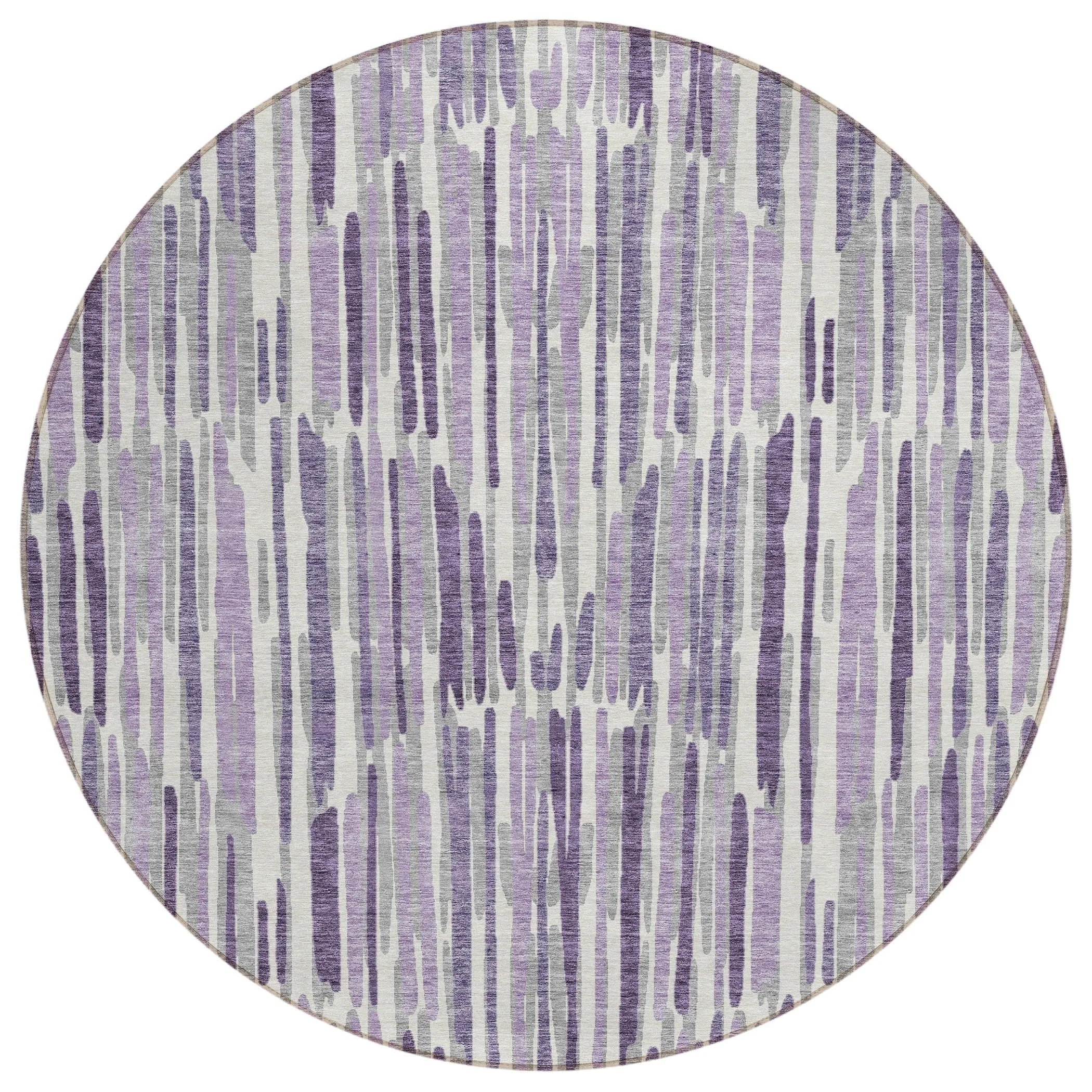 Machine Washable Indoor/ Outdoor Chantille Abstract Watercolor Rug