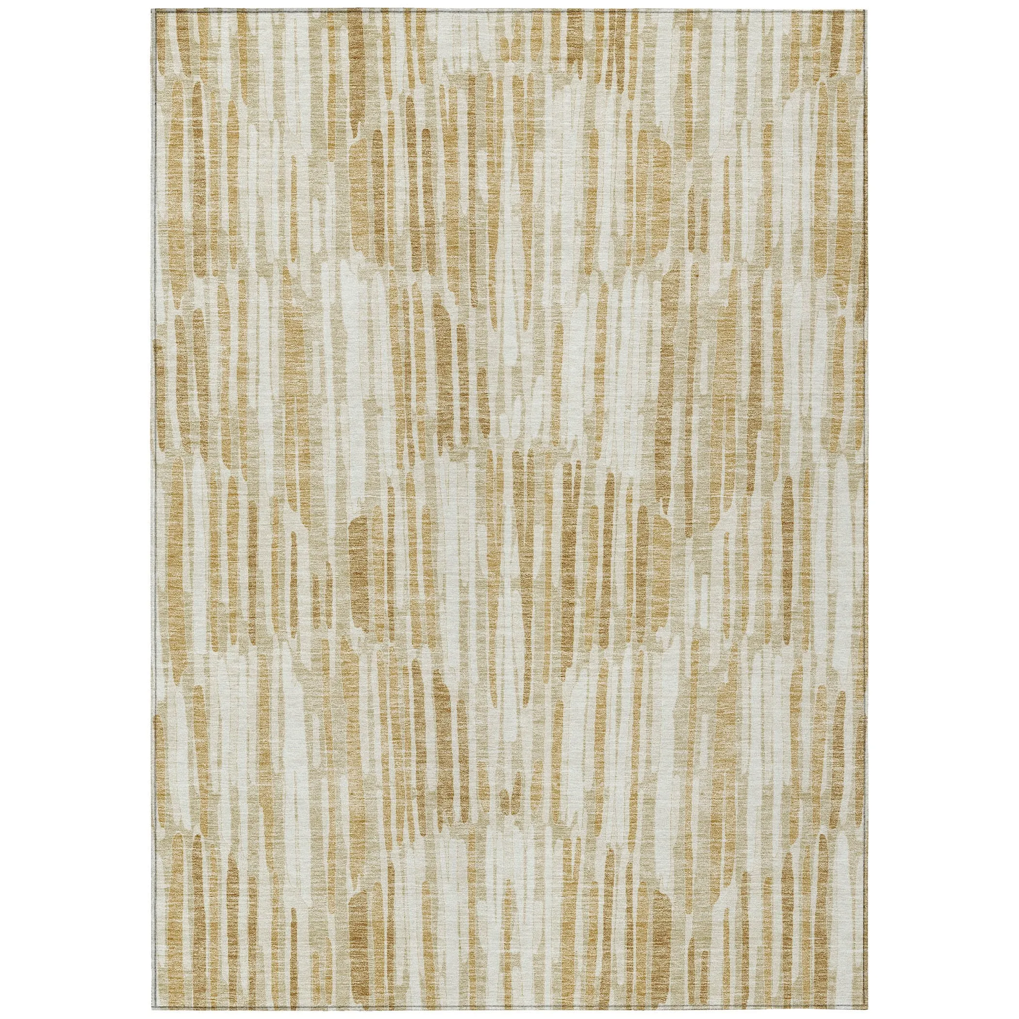 Machine Washable Indoor/ Outdoor Chantille Abstract Watercolor Rug
