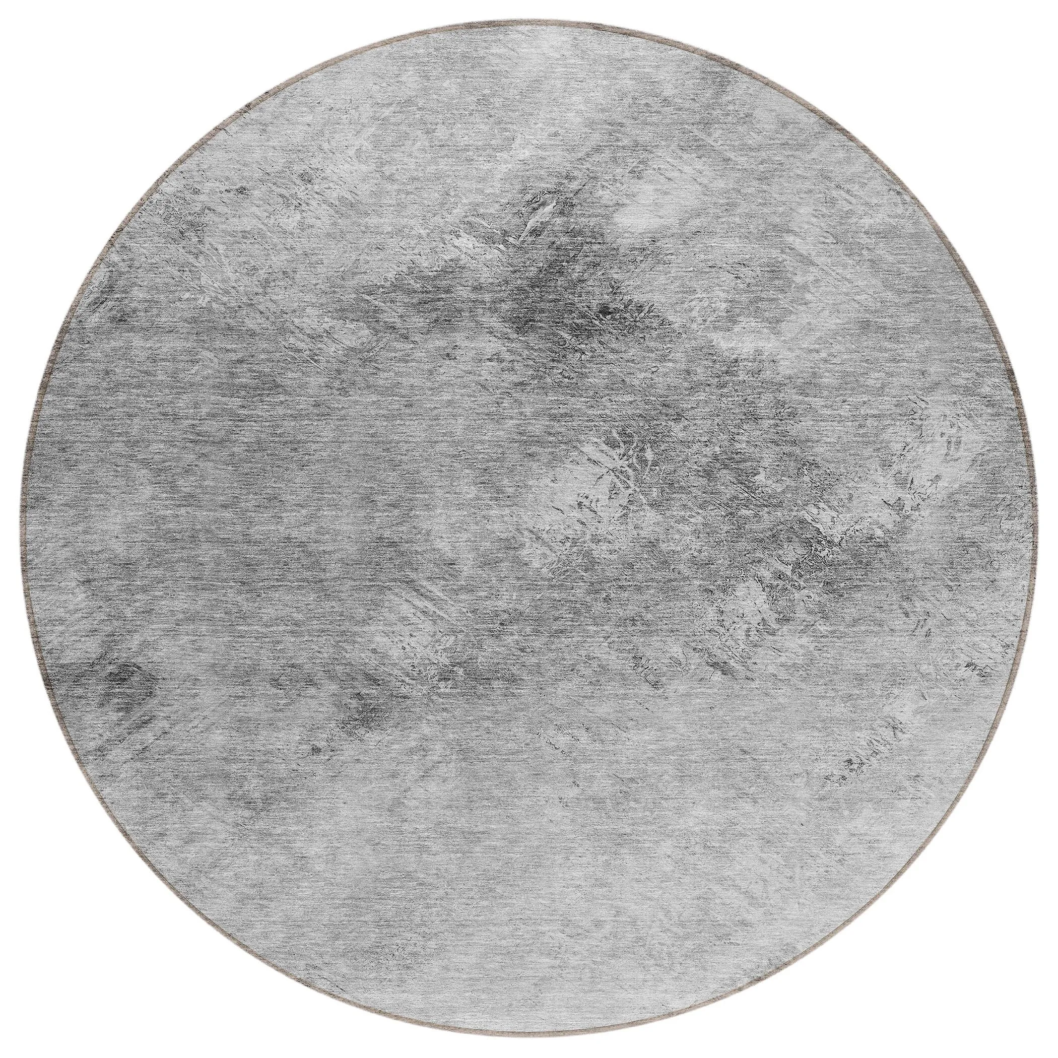 Machine Washable Indoor/ Outdoor Chantille Abstract Watercolor Rug