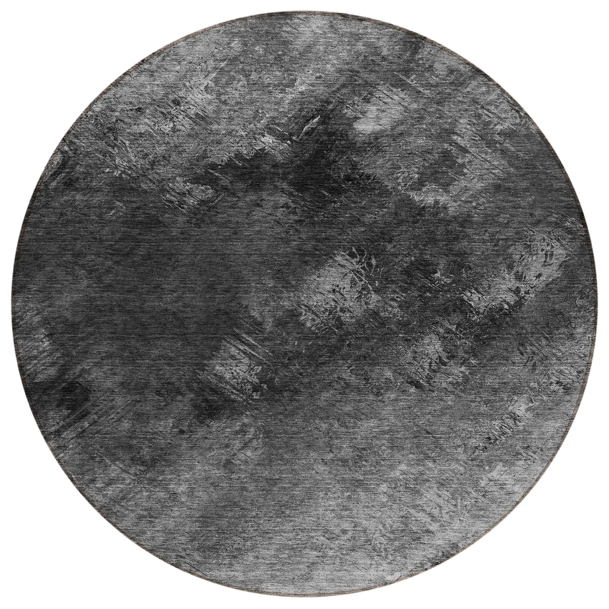 Machine Washable Indoor/ Outdoor Chantille Abstract Watercolor Rug