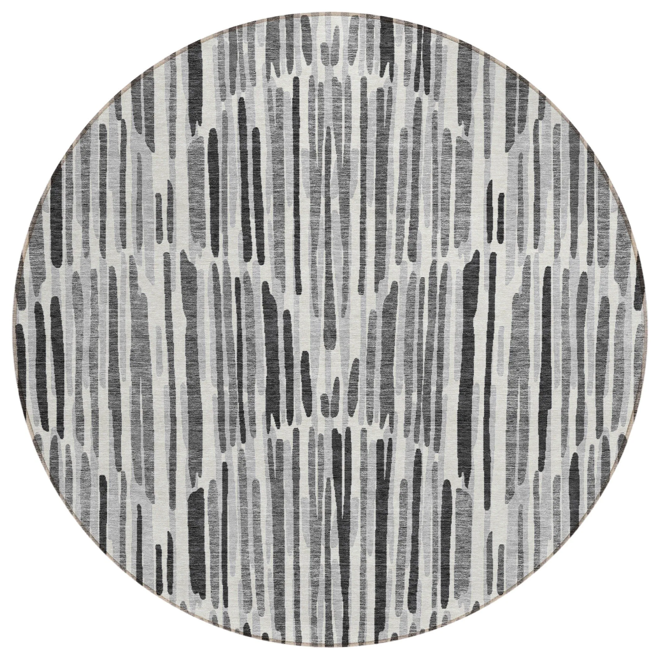 Machine Washable Indoor/ Outdoor Chantille Abstract Watercolor Rug