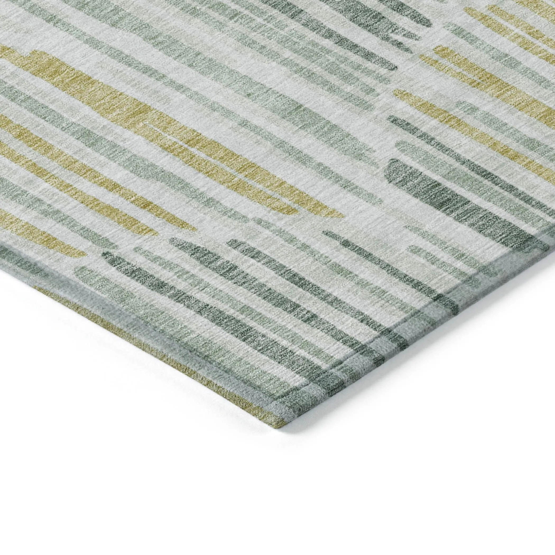 Machine Washable Indoor/ Outdoor Chantille Abstract Watercolor Rug
