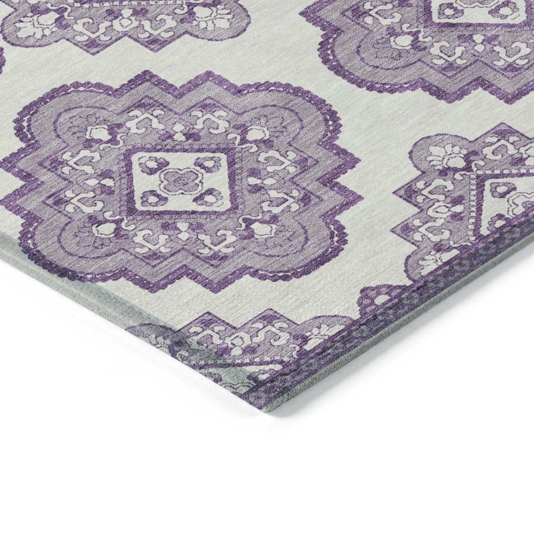 Machine Washable Indoor/ Outdoor Chantille Boho Moroccan Rug