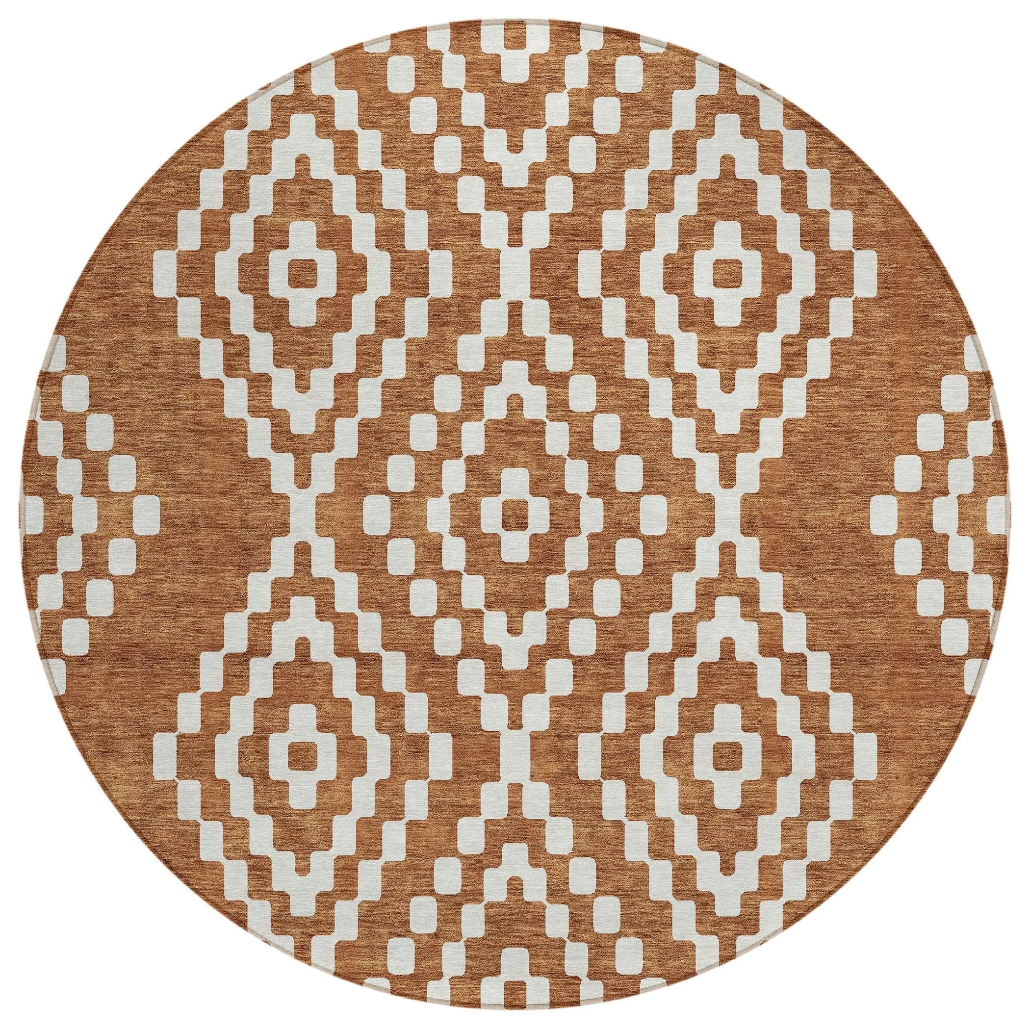 Machine Washable Indoor/ Outdoor Chantille Boho Moroccan Rug