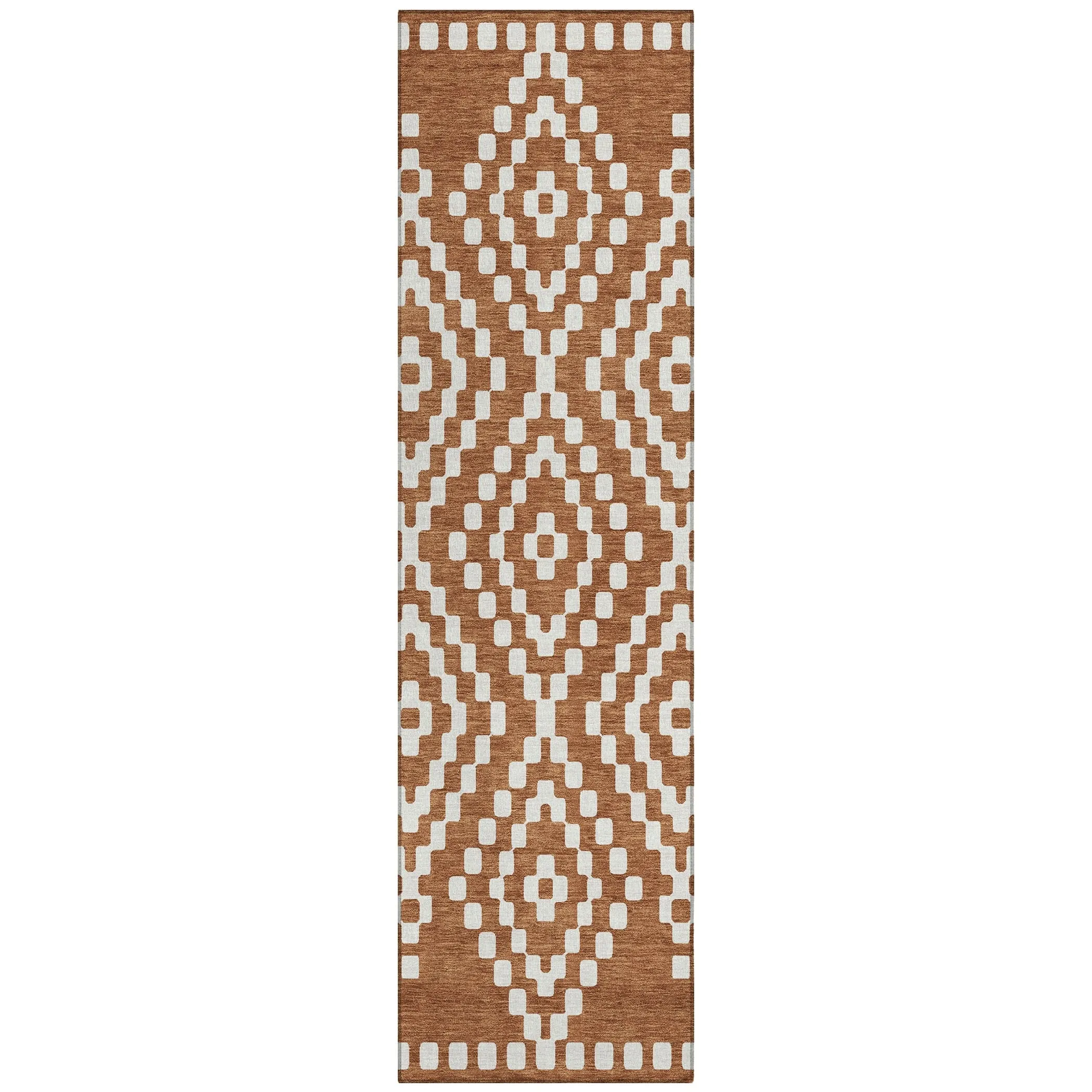 Machine Washable Indoor/ Outdoor Chantille Boho Moroccan Rug