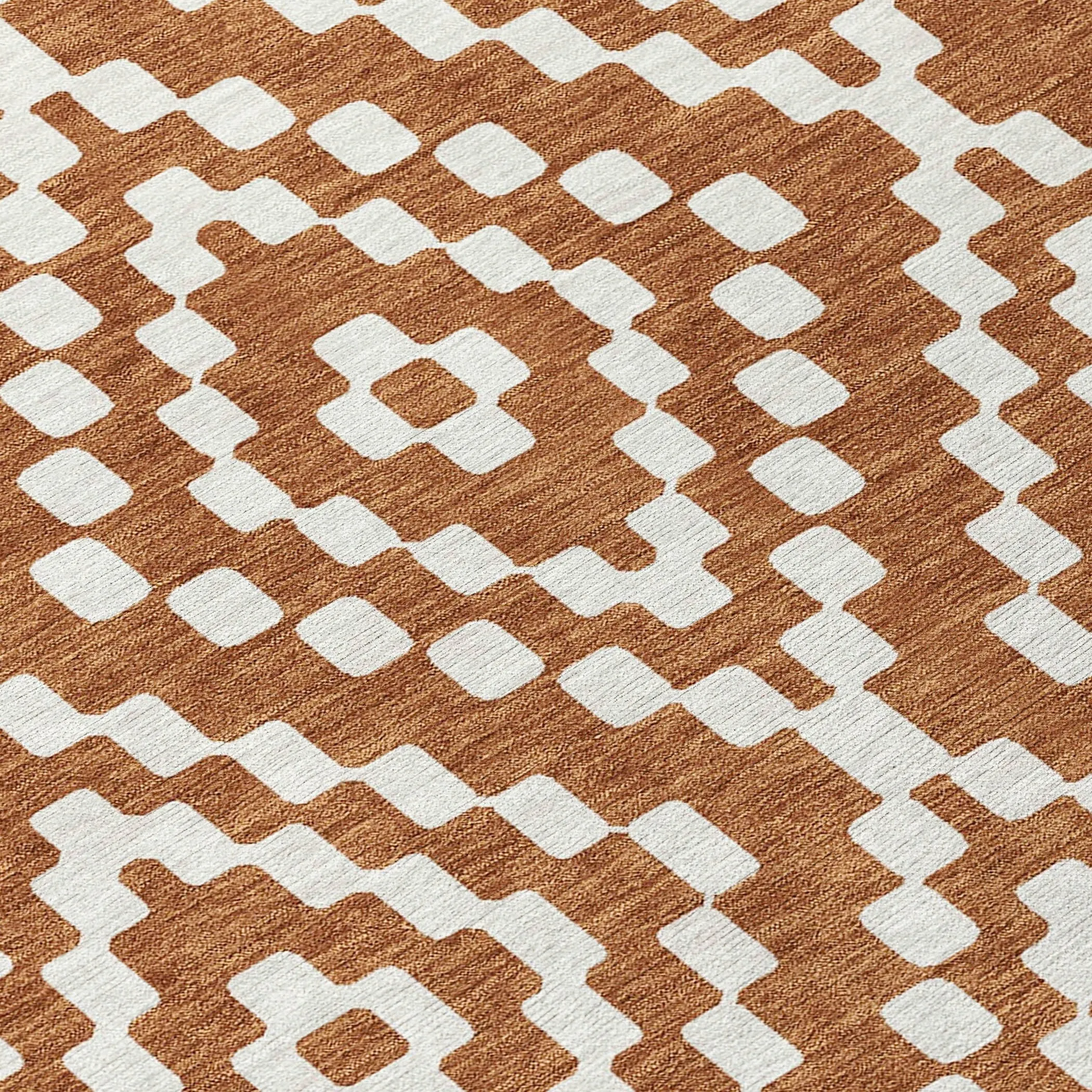 Machine Washable Indoor/ Outdoor Chantille Boho Moroccan Rug