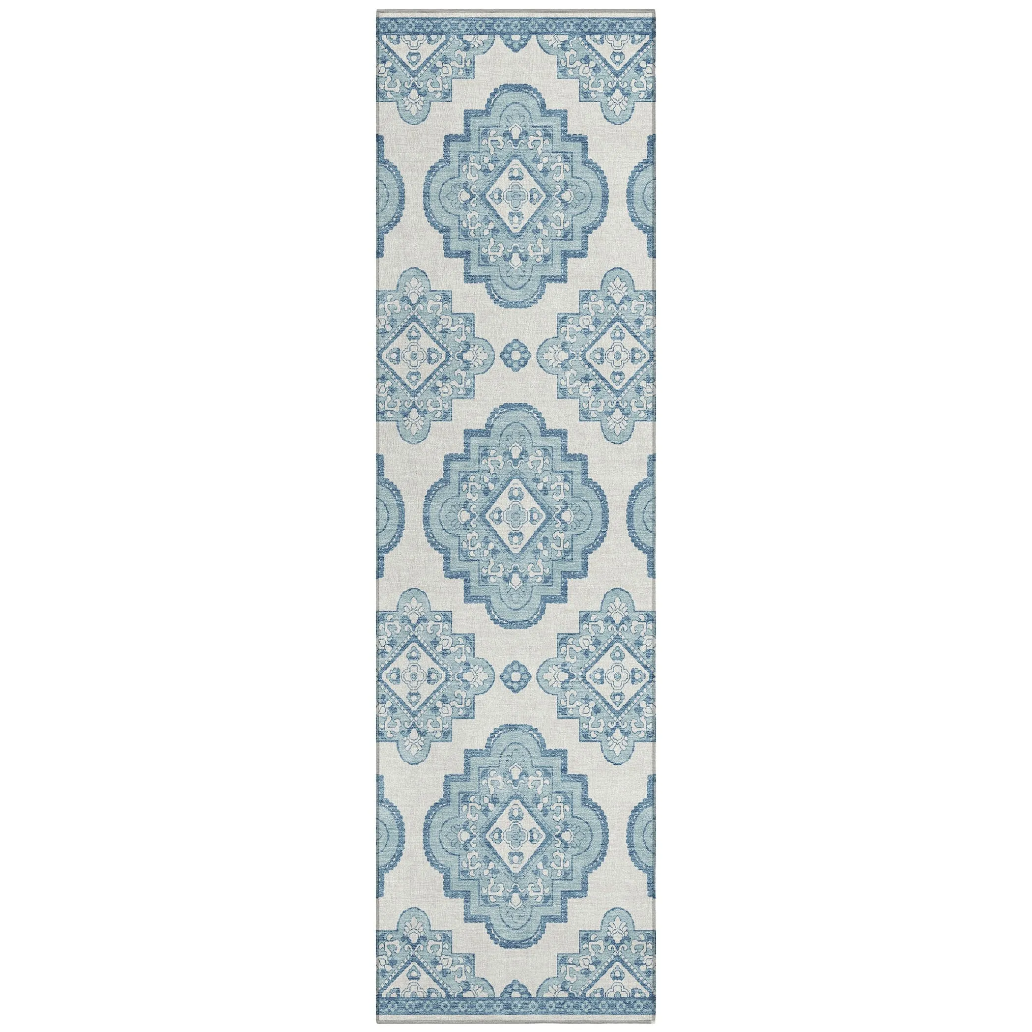 Machine Washable Indoor/ Outdoor Chantille Boho Moroccan Rug