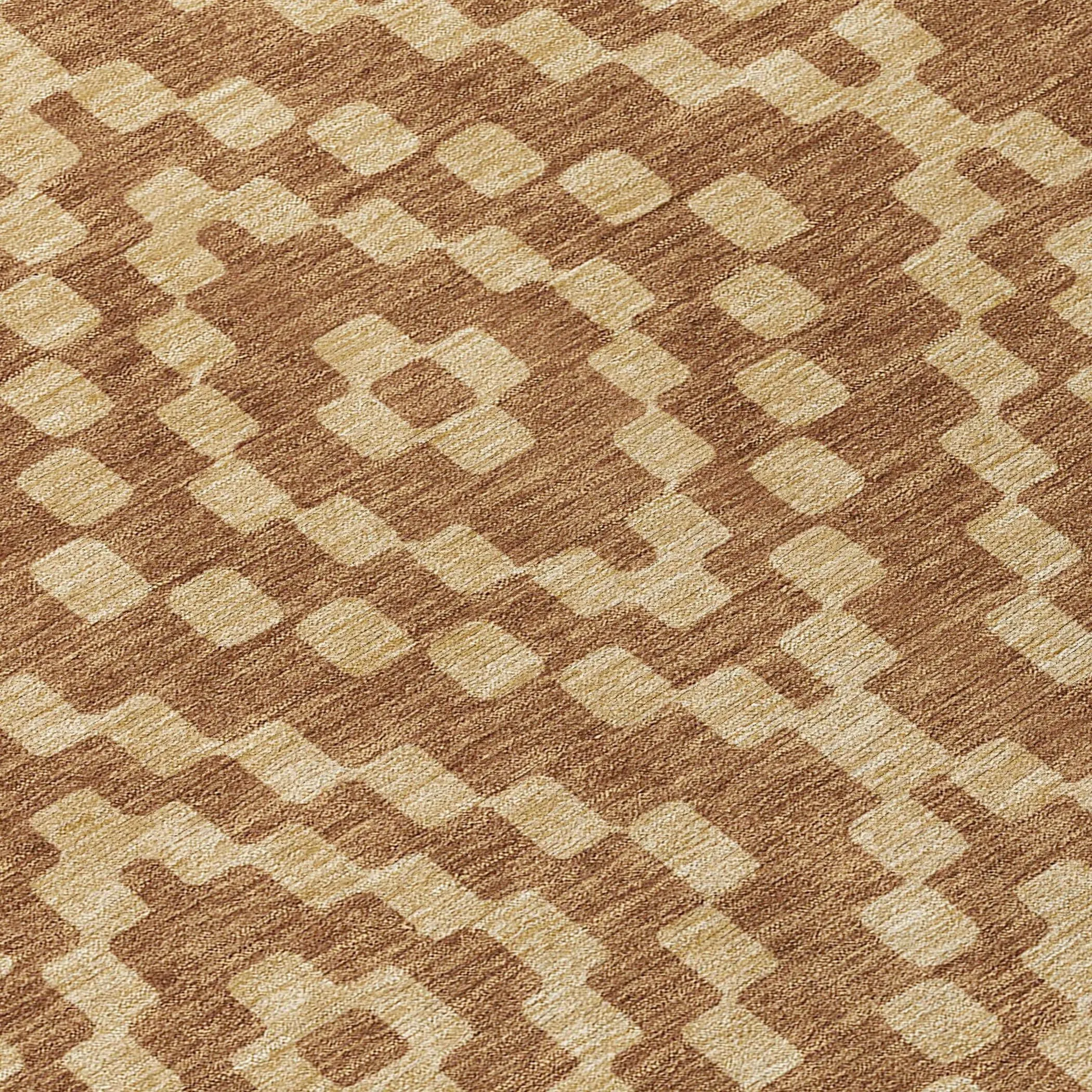 Machine Washable Indoor/ Outdoor Chantille Boho Moroccan Rug