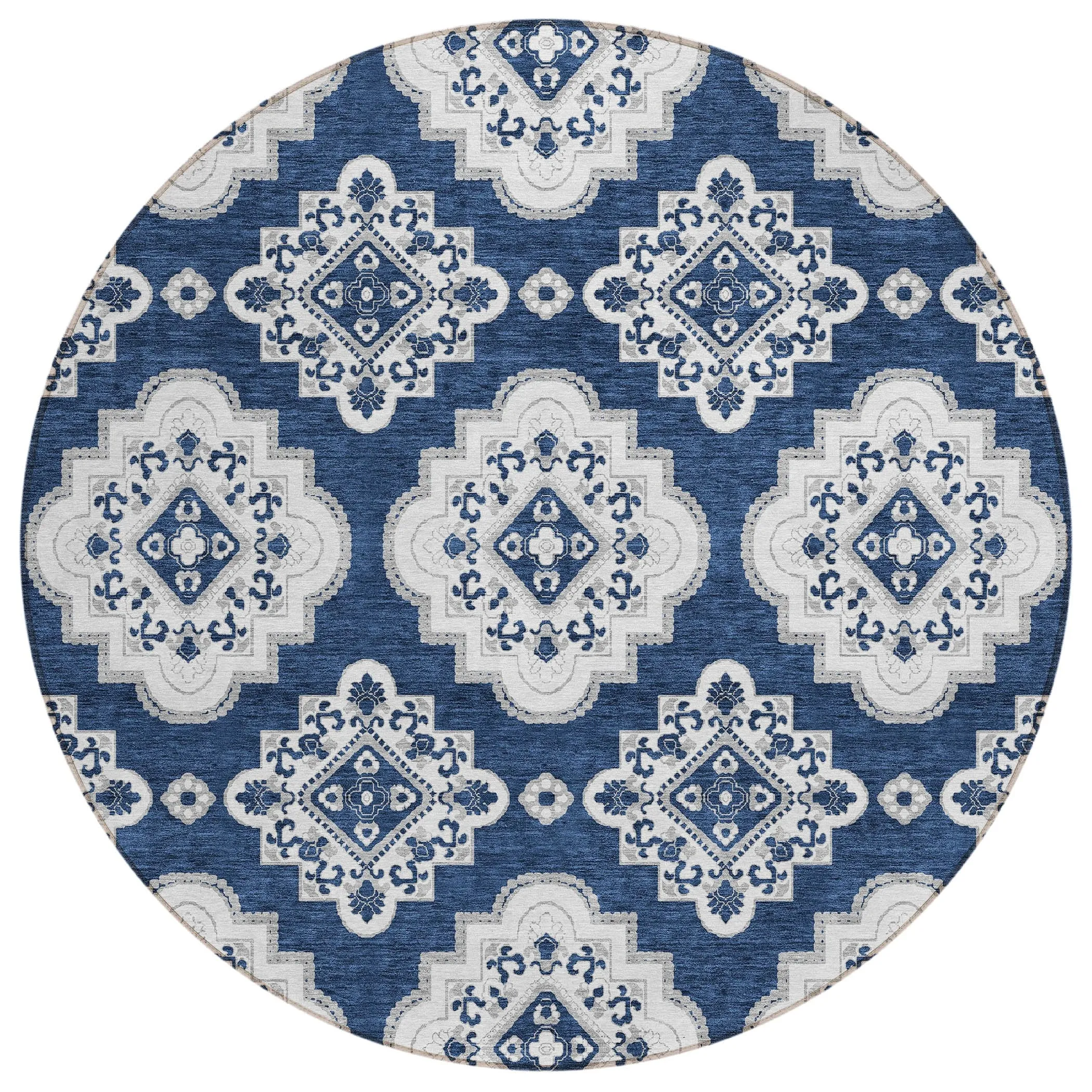 Machine Washable Indoor/ Outdoor Chantille Boho Moroccan Rug