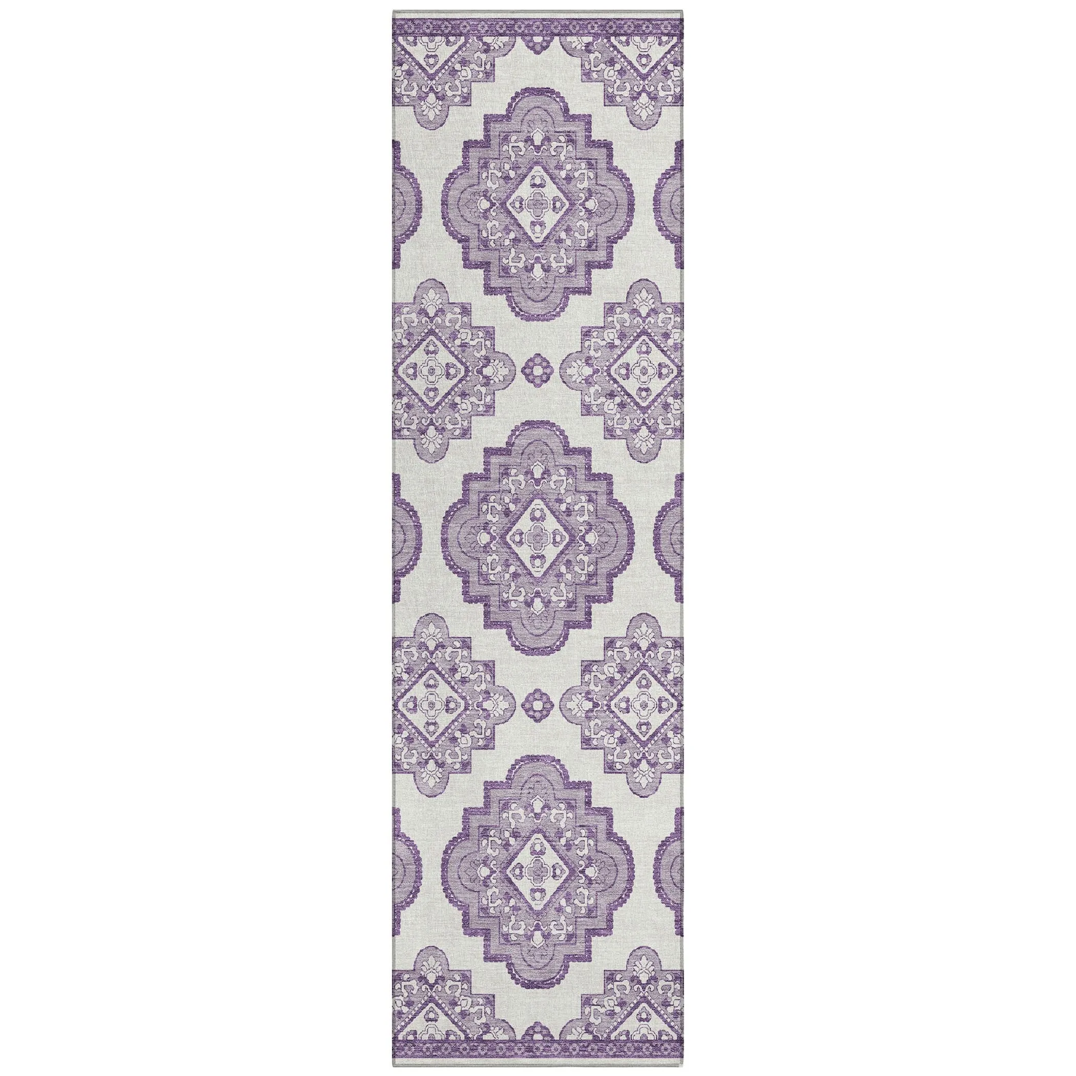 Machine Washable Indoor/ Outdoor Chantille Boho Moroccan Rug