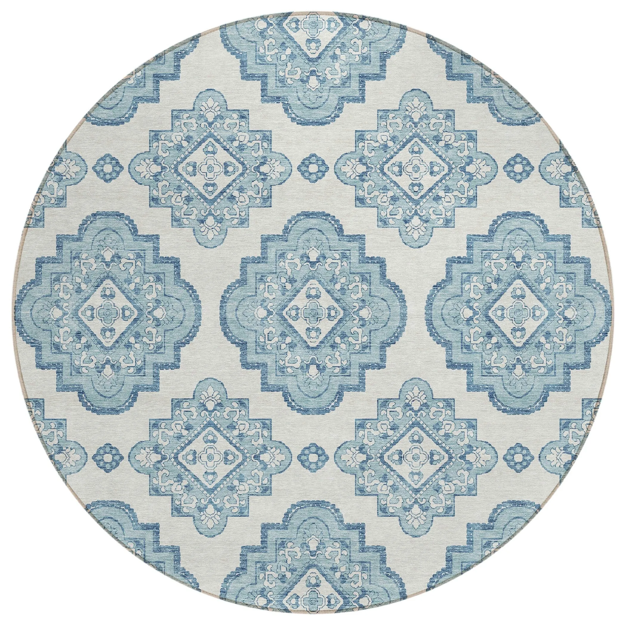 Machine Washable Indoor/ Outdoor Chantille Boho Moroccan Rug
