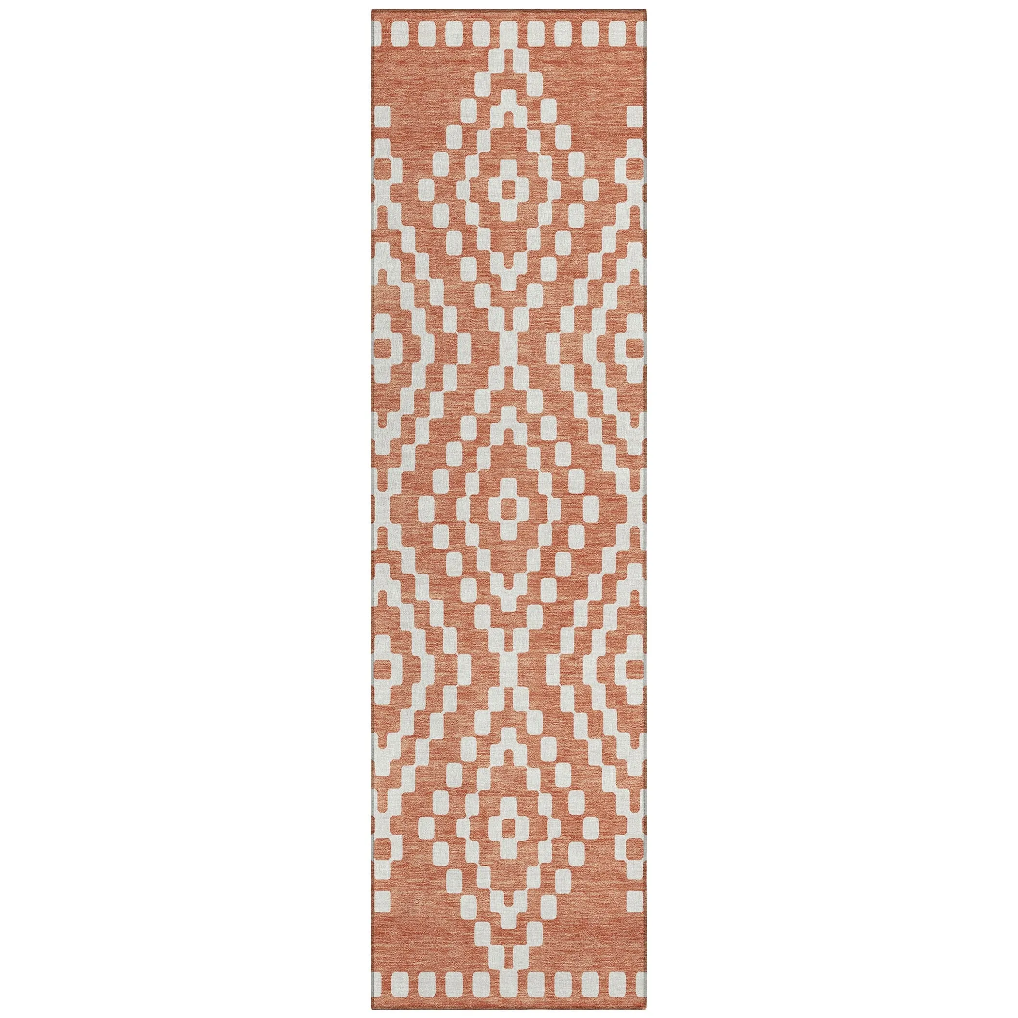 Machine Washable Indoor/ Outdoor Chantille Boho Moroccan Rug