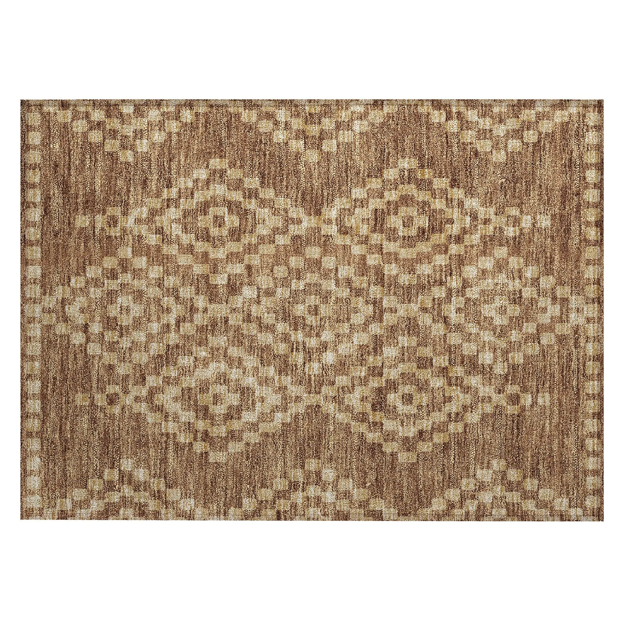 Machine Washable Indoor/ Outdoor Chantille Boho Moroccan Rug