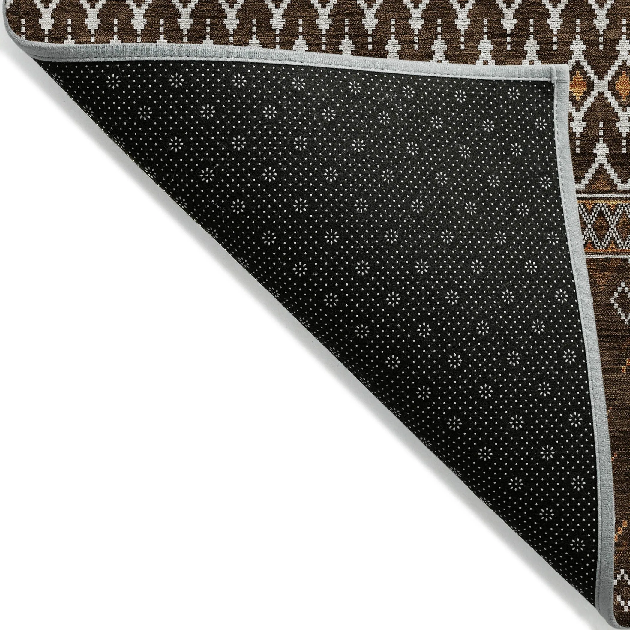 Machine Washable Indoor/ Outdoor Chantille Boho Morrocan Rug