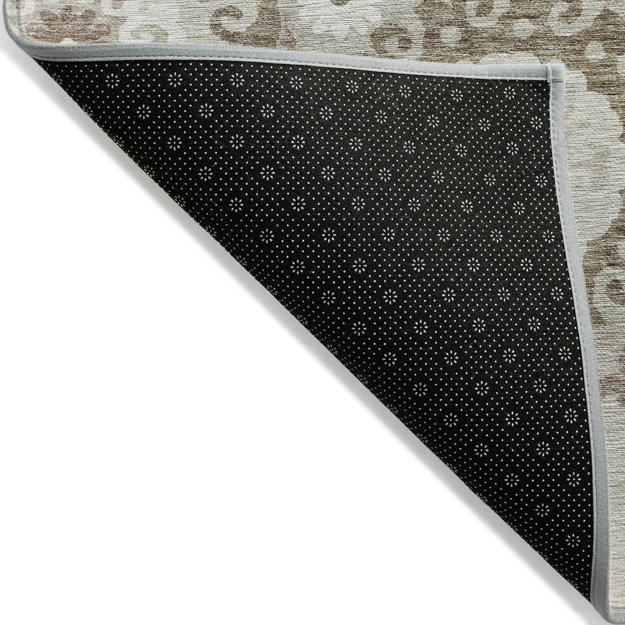 Machine Washable Indoor/ Outdoor Chantille Casual Medallion Rug