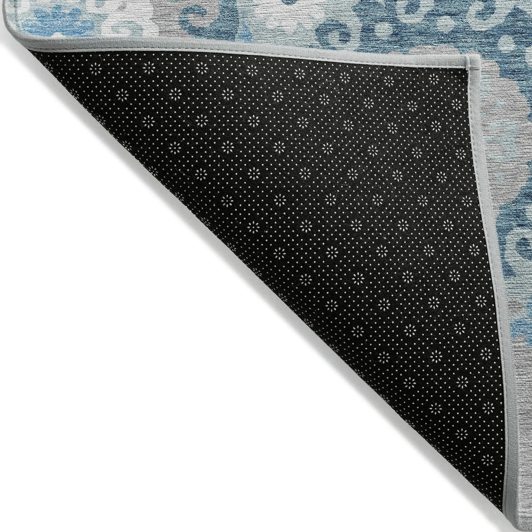 Machine Washable Indoor/ Outdoor Chantille Casual Medallion Rug