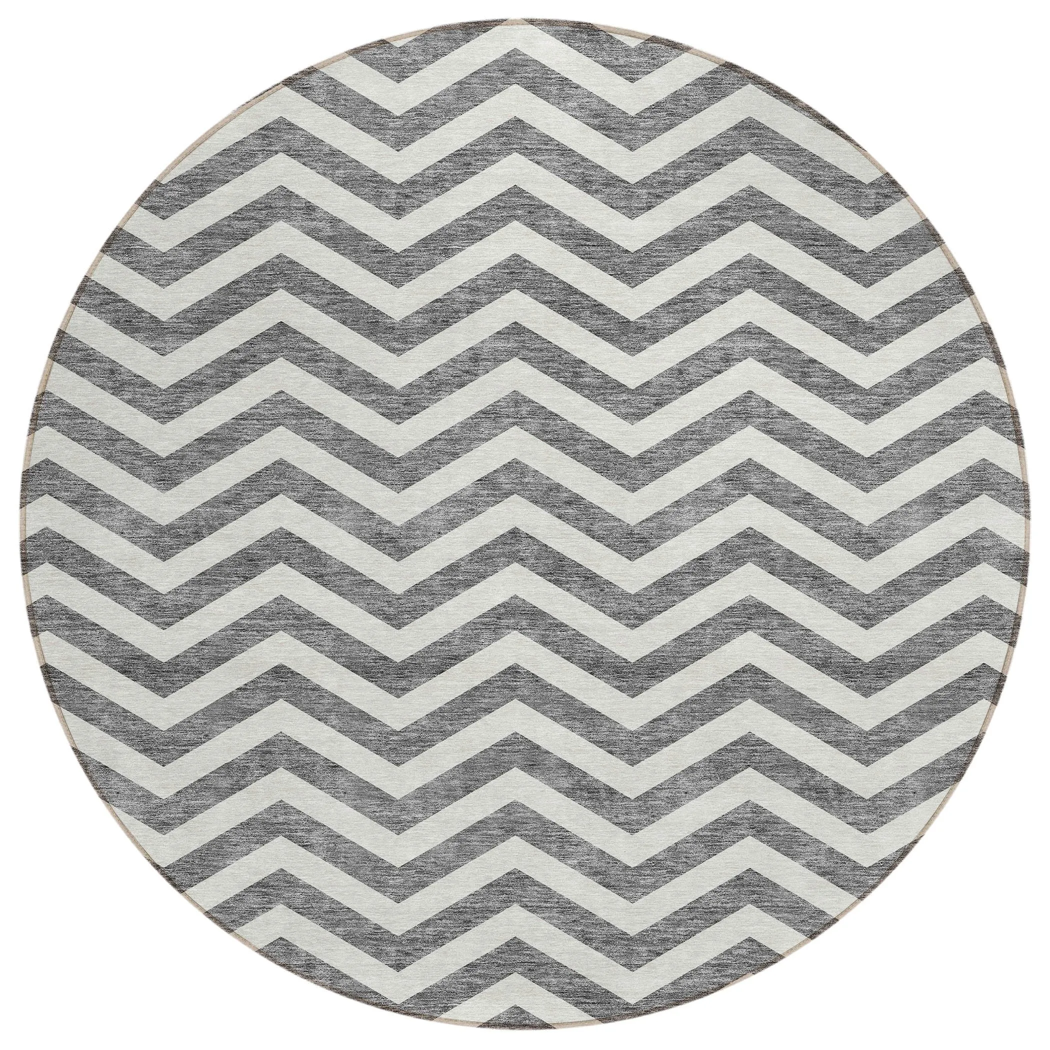 Machine Washable Indoor/ Outdoor Chantille Chevron Stripe Rug
