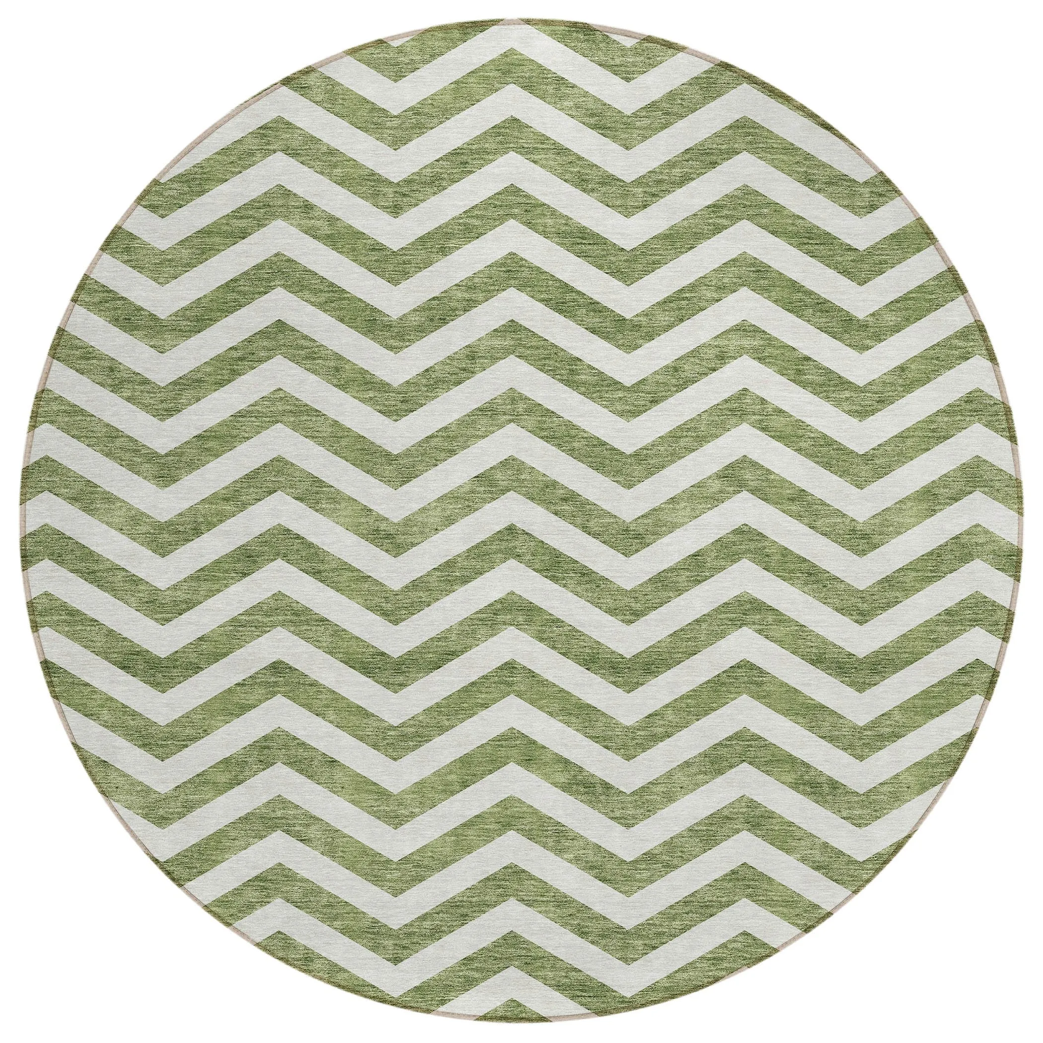 Machine Washable Indoor/ Outdoor Chantille Chevron Stripe Rug
